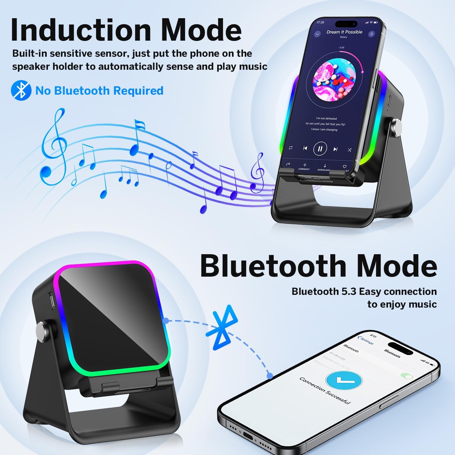 Thumbnail 1 de Wireless Induction Speaker 3500mAh 🔊