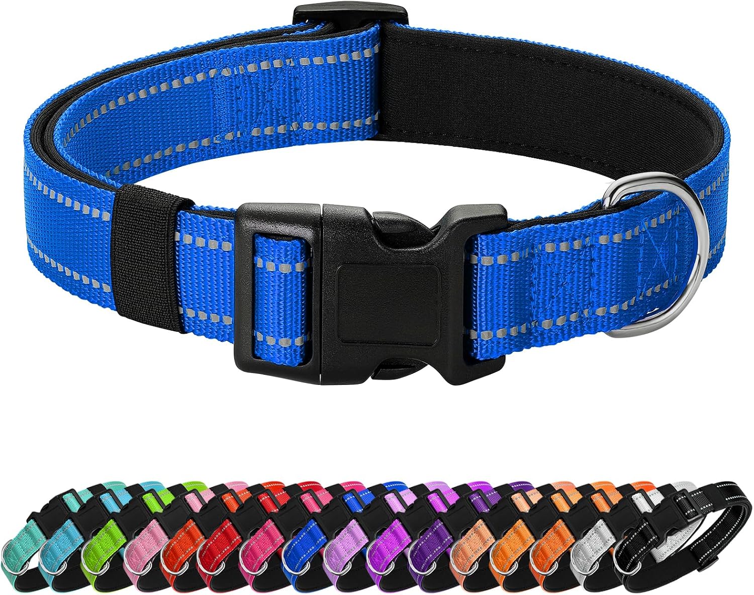 Detalle de PenSeepet Reflective Dog Collar, Nylon