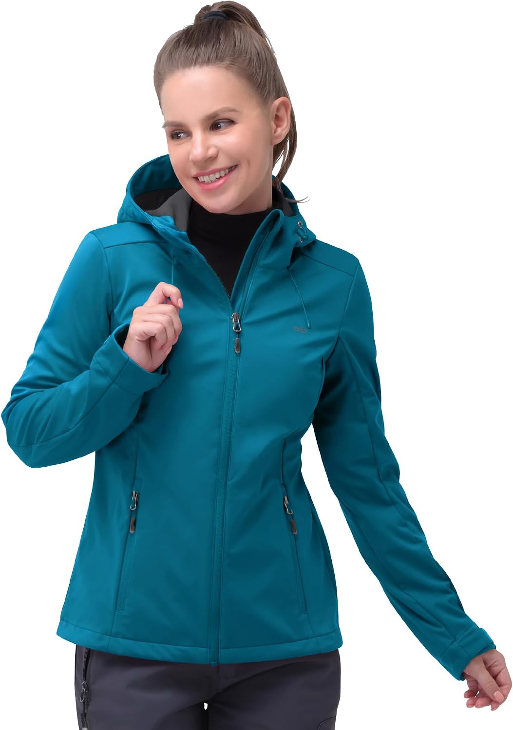 Detalle de 33,000ft Damen Softshelljacke Wasserdicht