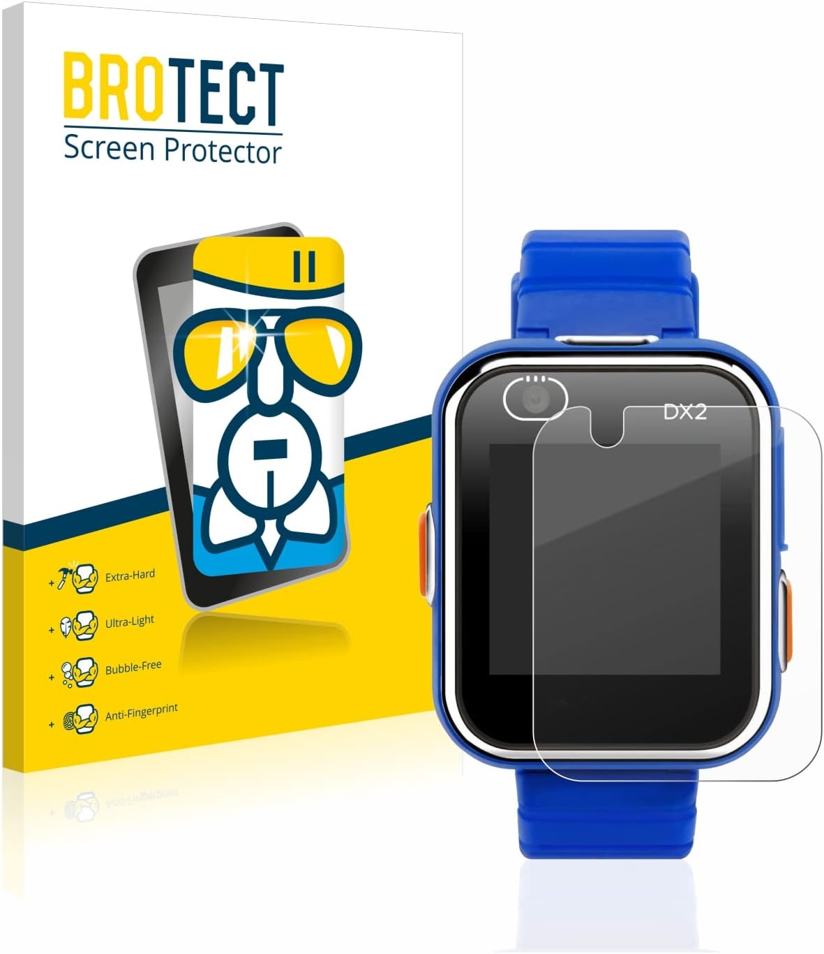 Thumbnail 6 de brotect Glass Screen Protector Film for Vtech Kidizoom DX2 (3 Pack) – Glass-Foil Protection