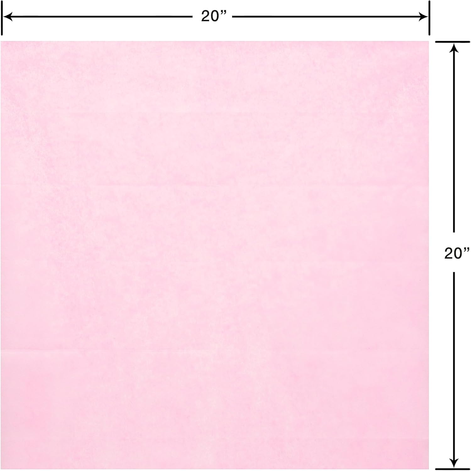 Detalle de American Greetings 40 Sheet 20 in. x 20 in. Pastel Tissue Paper — 8 Pastel Colors for Gifts, Crafts & Decorations