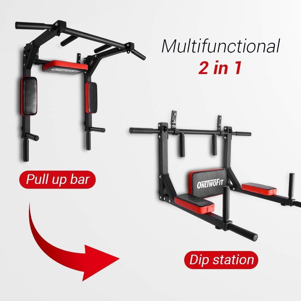 Detalle 2 de ONETWOFIT Wand-Klimmzugstange 200 kg