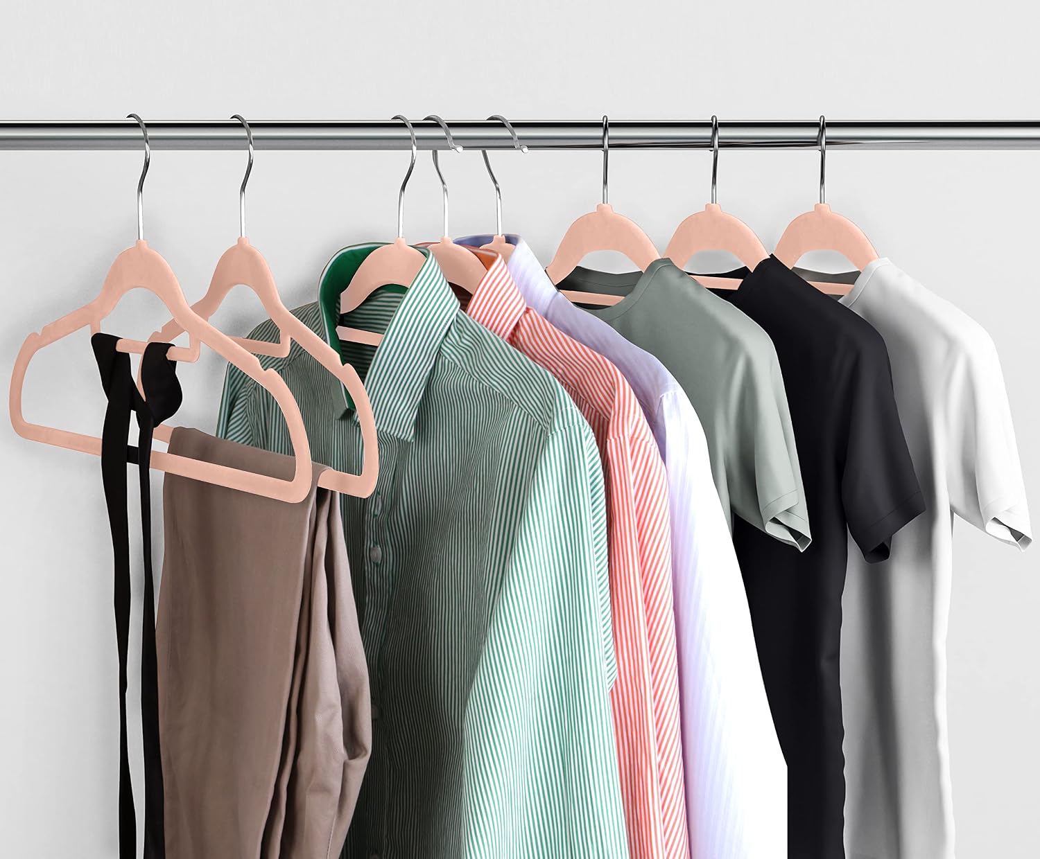 Thumbnail 6 de Utopia Home Perchas de Terciopelo para Trajes 💼, Paquete 50