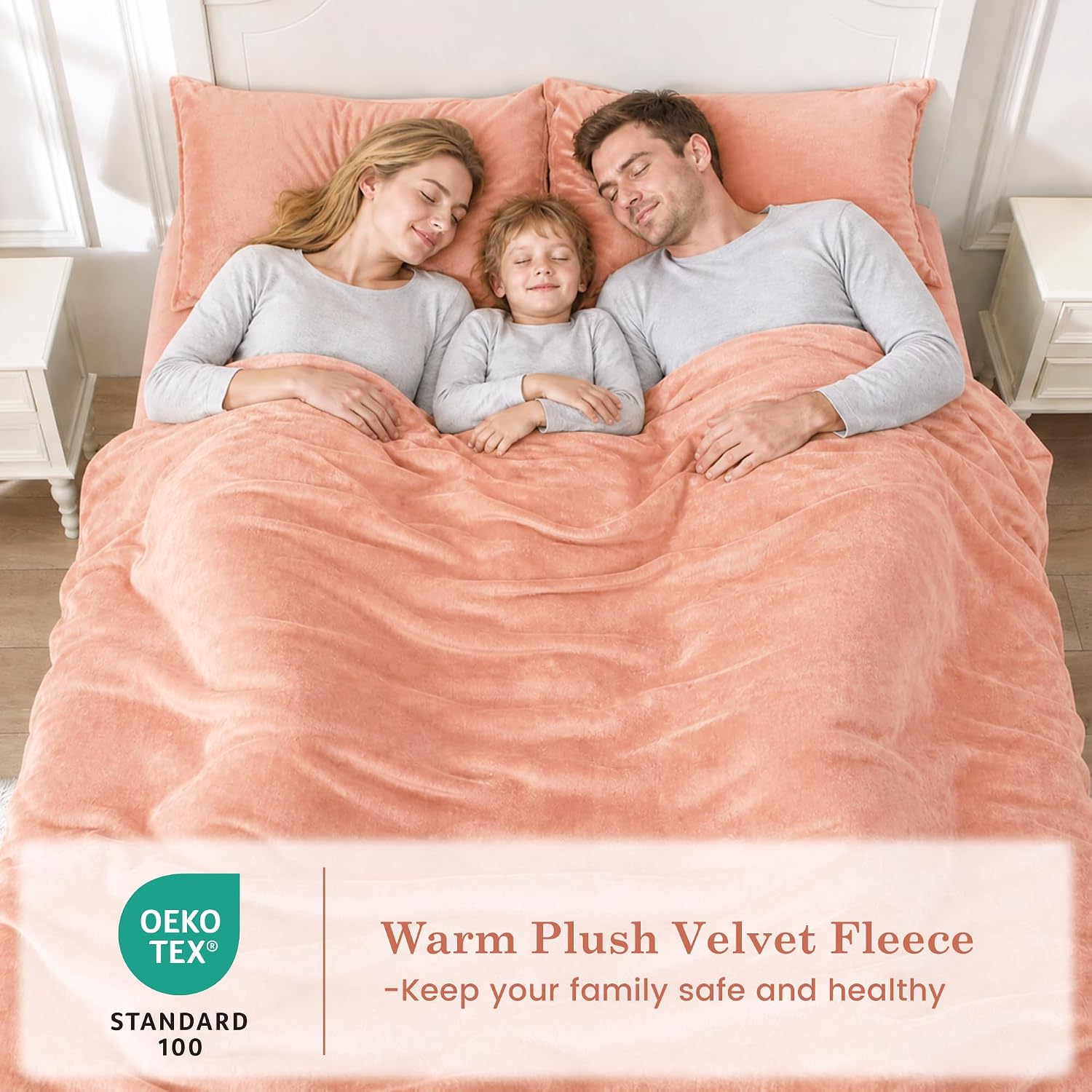 Thumbnail 4 de Viviland Full Plush Fitted Sheet 15" pocket