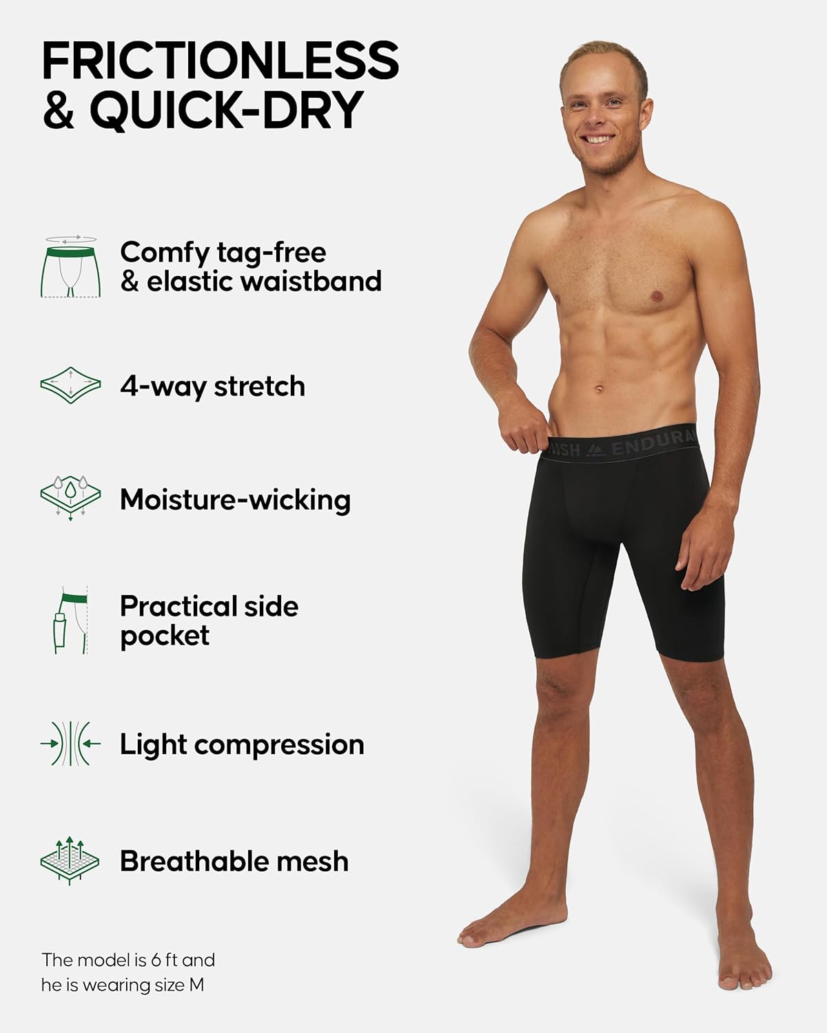 Thumbnail 1 de Danish Endurance Compression Shorts 2-Pack