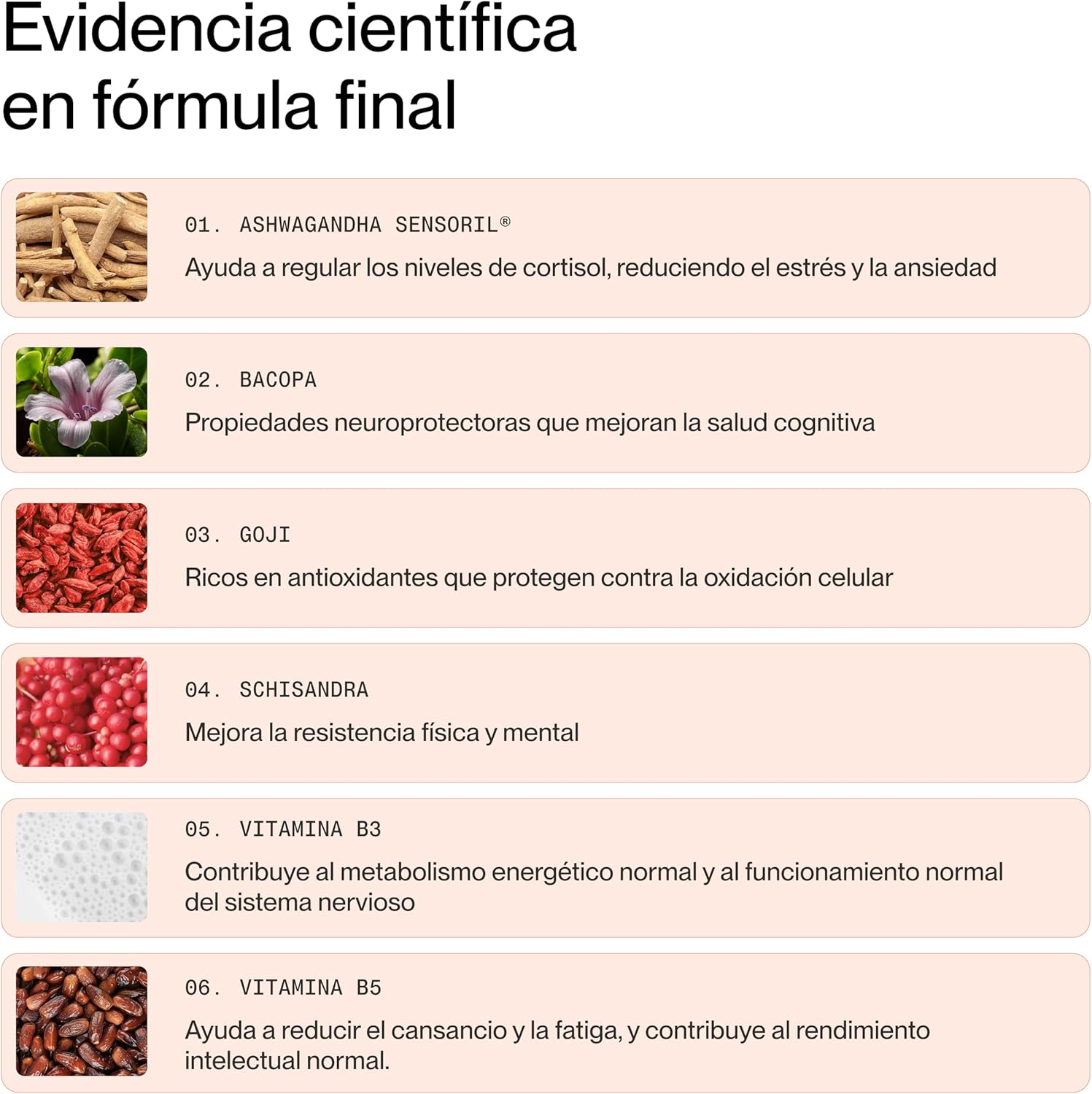 Detalle 2 de Superlativa Daily Electra Ashwagandha Sensoril 60 cápsulas