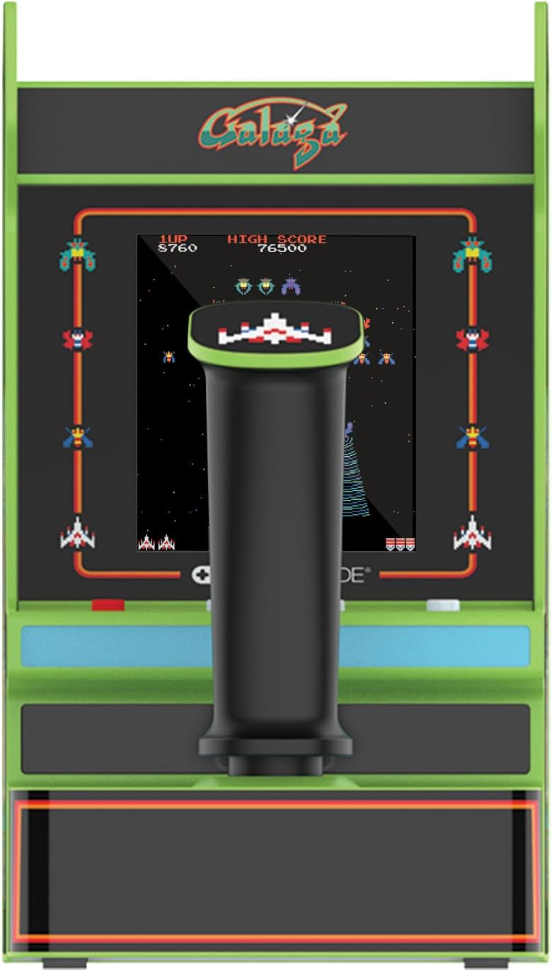 Thumbnail 6 de MY ARCADE DGUNL-7000 – przenośna konsola arcade z joystickiem, GALAGA i GALAXIAN