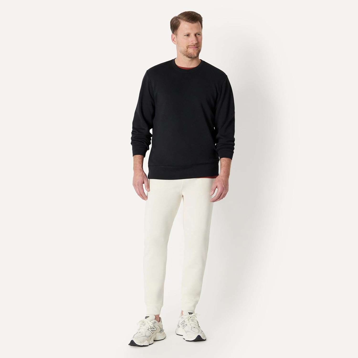 Thumbnail 4 de Amazon Essentials Men's Active Sweat Relaxed-Fit Crewneck Sweatshirt