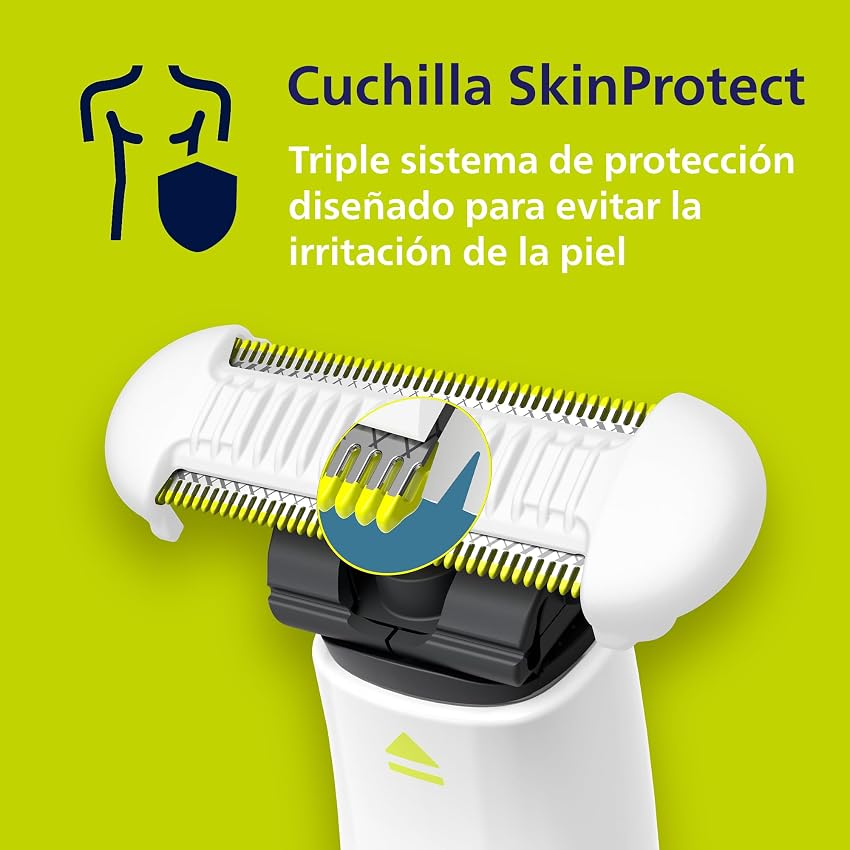 Detalle 2 de PHILIPS OneBlade Intimate, Maquinilla para zonas íntimas