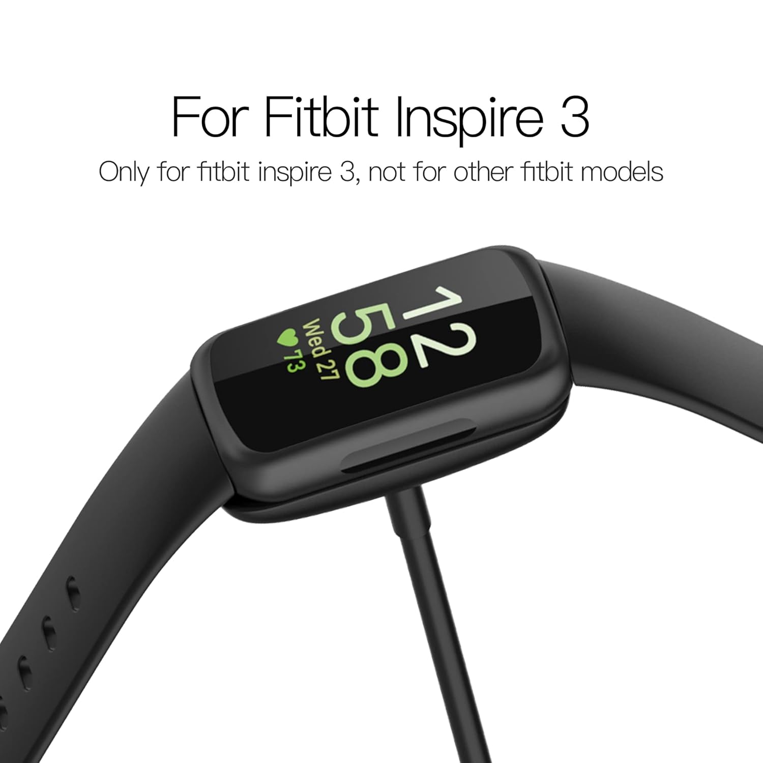 Thumbnail 1 de TUCANA USB Charger Cable for Fitbit Inspire 3 — Compact, Safe and Reliable Charging