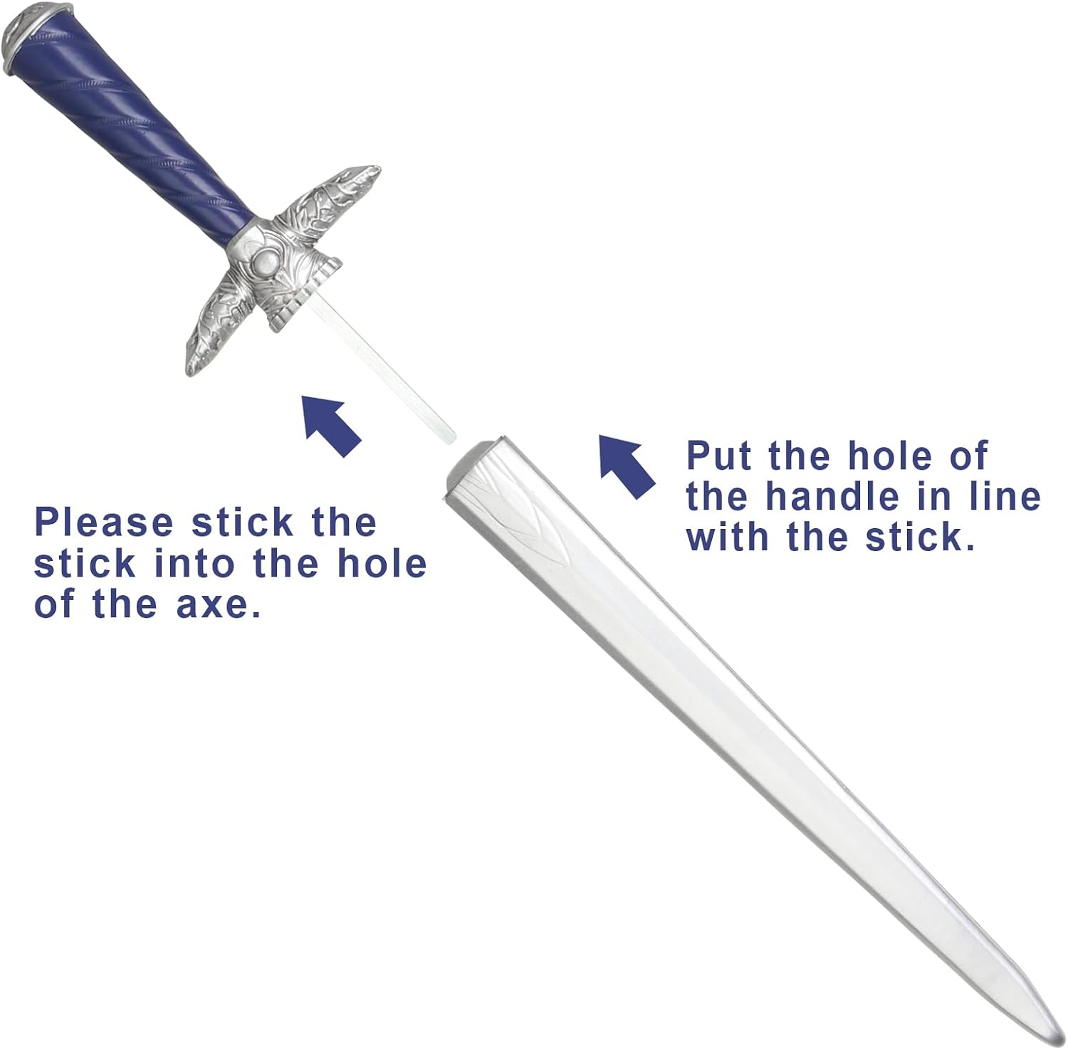Detalle de HOTTERCOS Foam Dagger 23-Inch