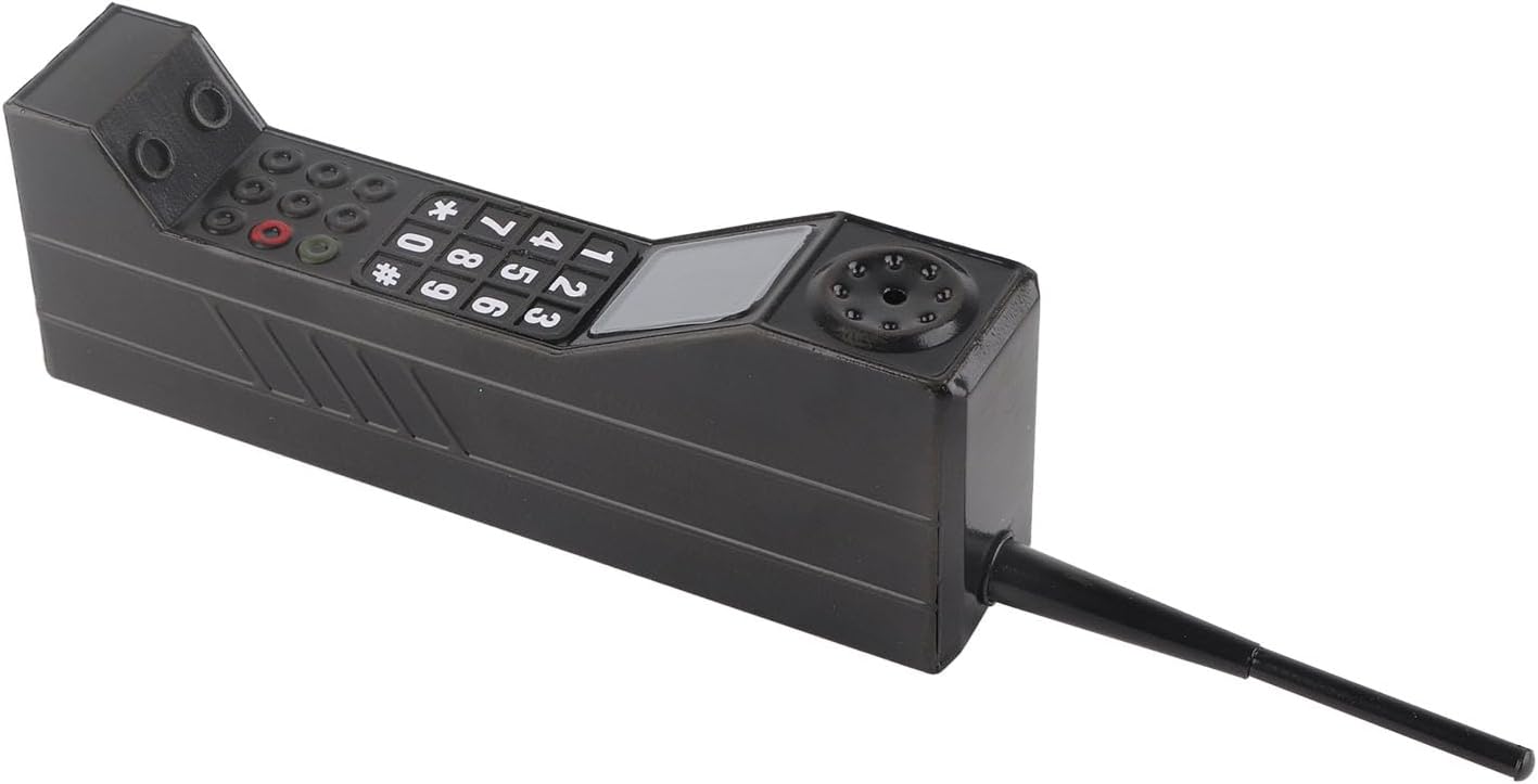 Thumbnail 5 de Old Fashioned Brick Mobile Phone Model (Black) – retro brick-style phone ornament for decor & photo props