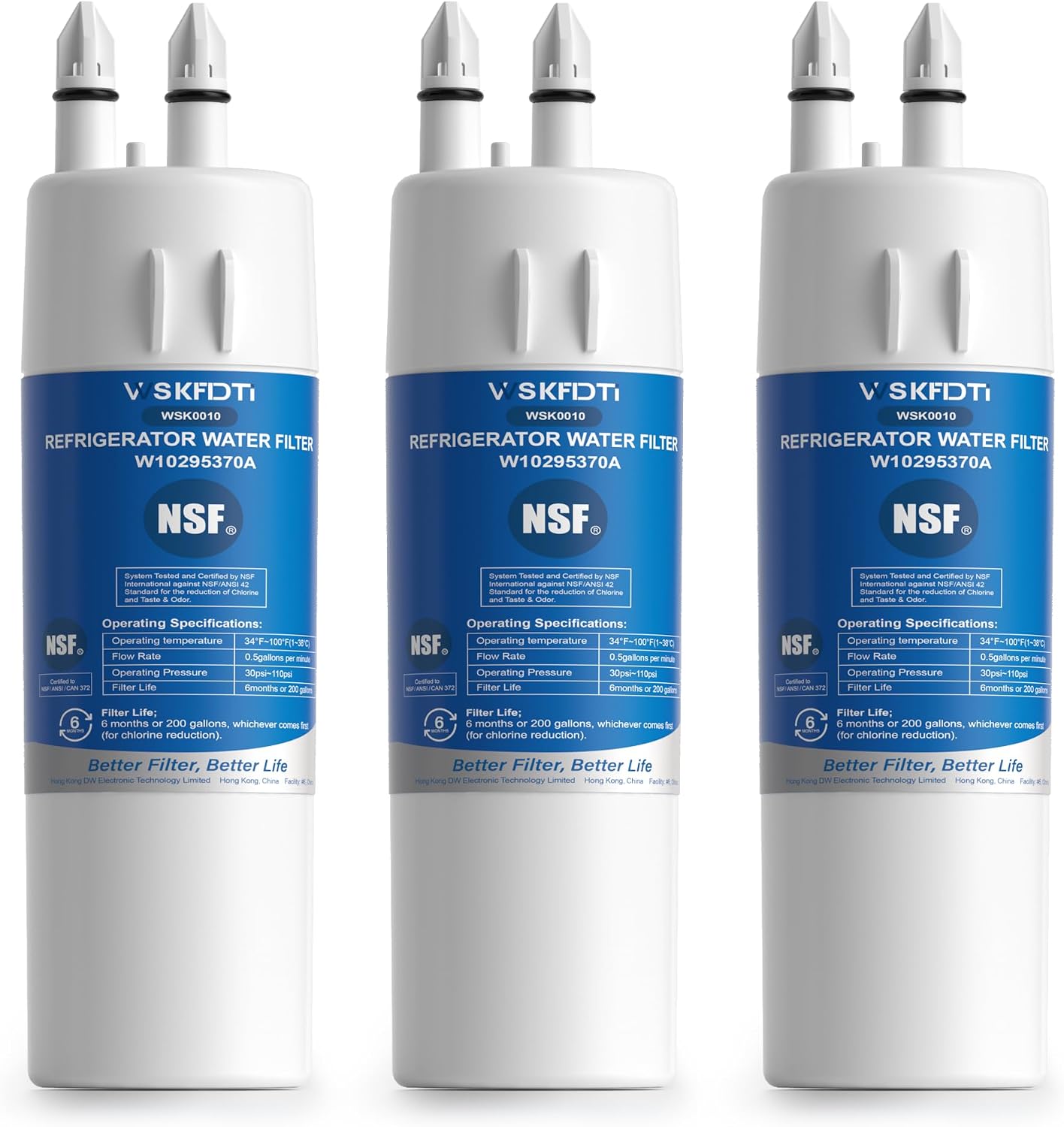 Detalle de W10295370A Replacement Water Filter