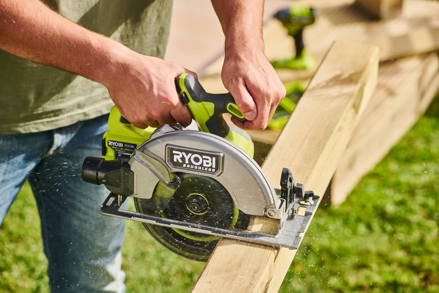 Thumbnail 4 de Ryobi RCS18BL-0 sega circolare 184mm đź›
