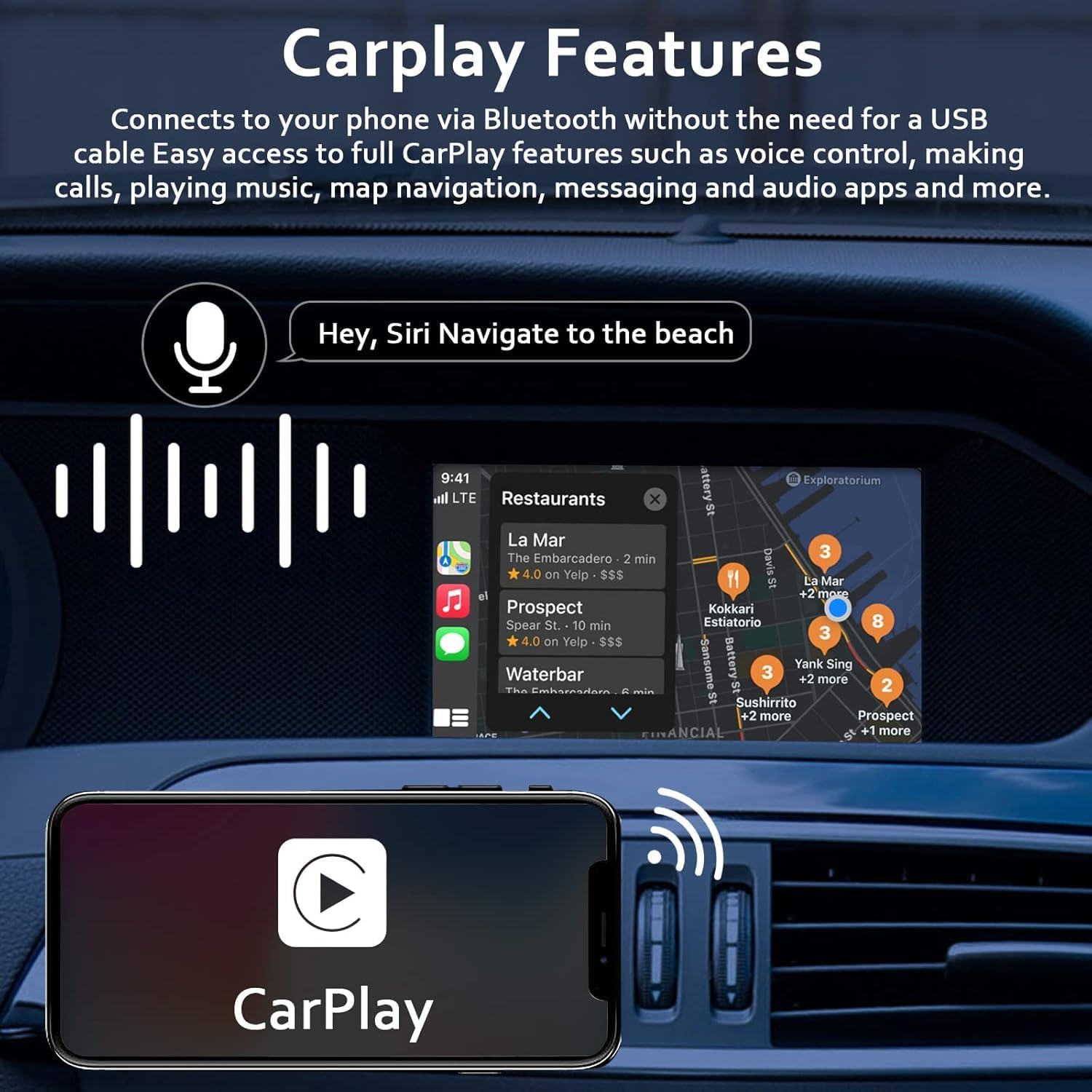 Thumbnail 5 de CARabc Wireless CarPlay adapter for Mercedes