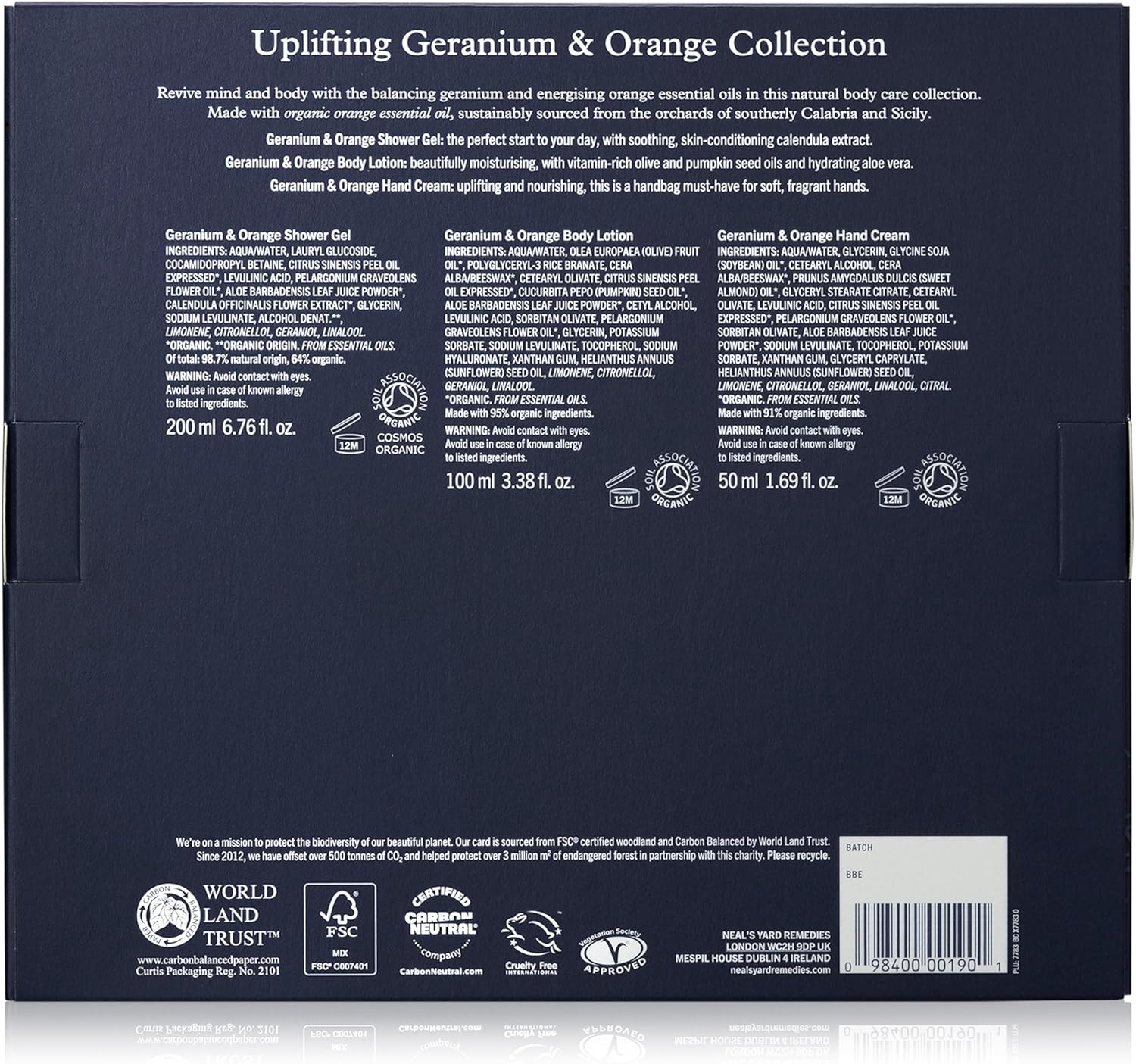 Thumbnail 1 de Neal's Yard Remedies Uplifting Geranium Gift Set