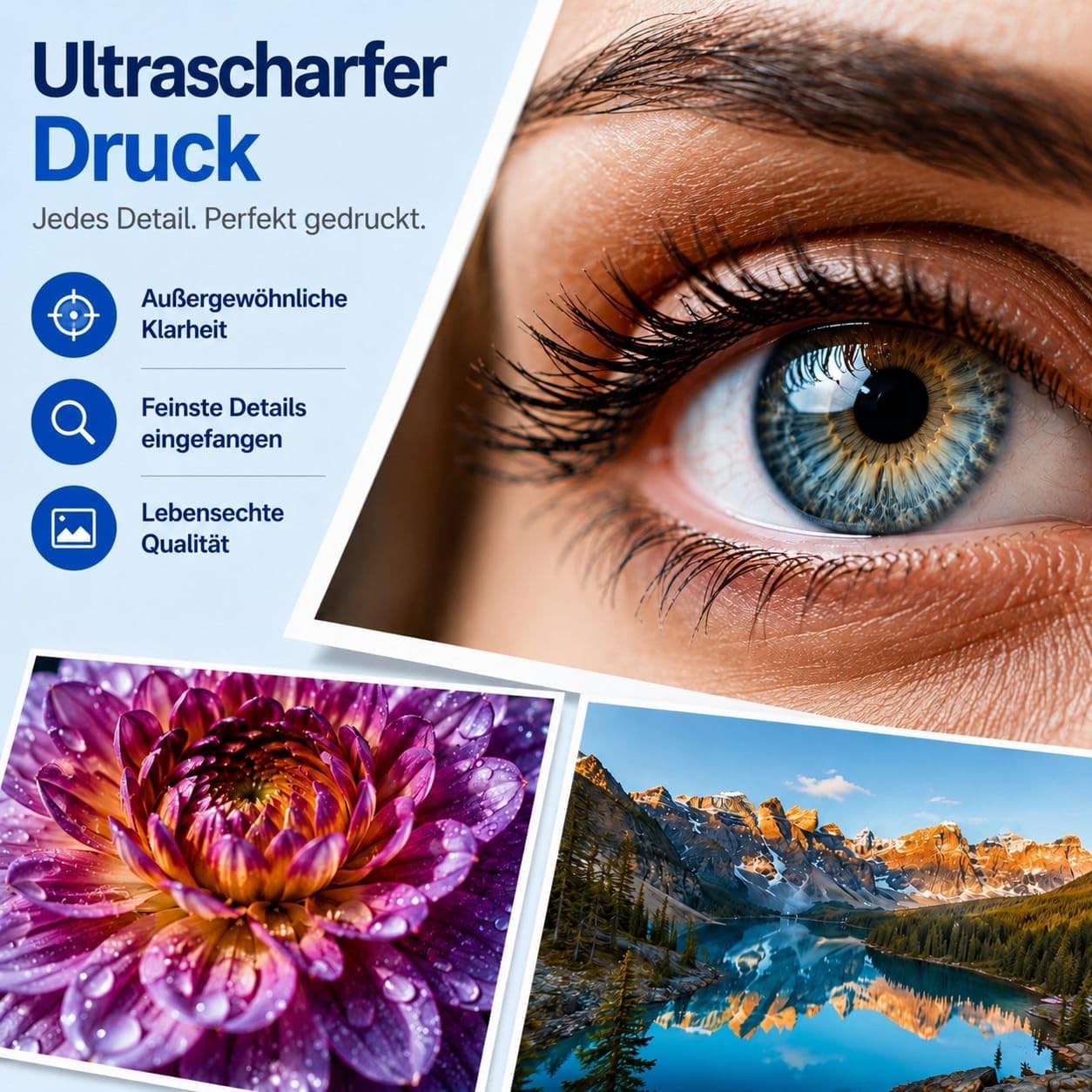 Thumbnail 6 de 100 Blatt Fotopapier 13x18 glänzend (240 g/m²) für Tintenstrahldrucker
