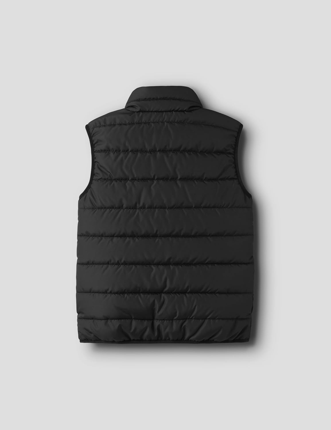 Detalle 2 de Gilet Name it Nkmmylane Vest Basic Noos: colletto alto per bambini e ragazzi