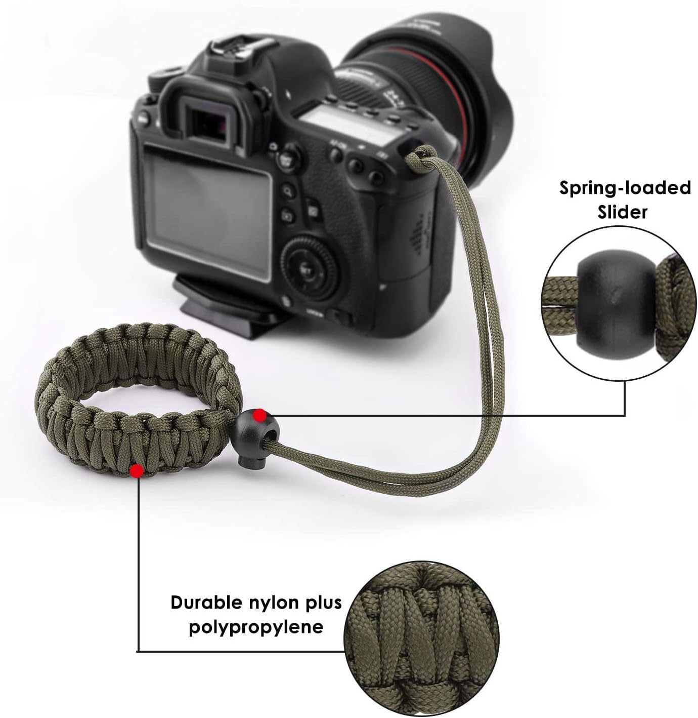 Thumbnail 2 de MoKo Handschlaufe Paracord 150 kg