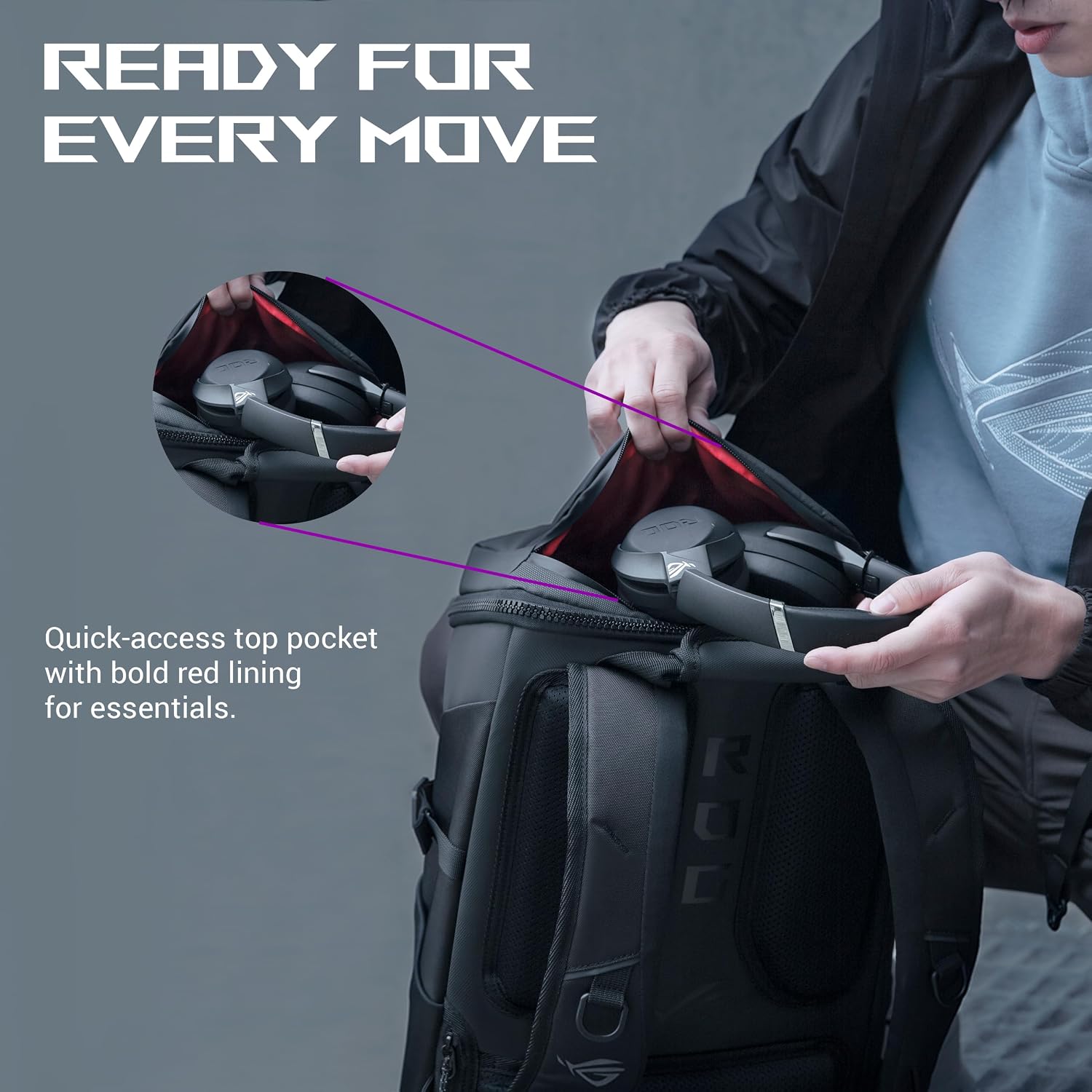 Thumbnail 6 de Asus ROG Ranger BP2701 Backpack