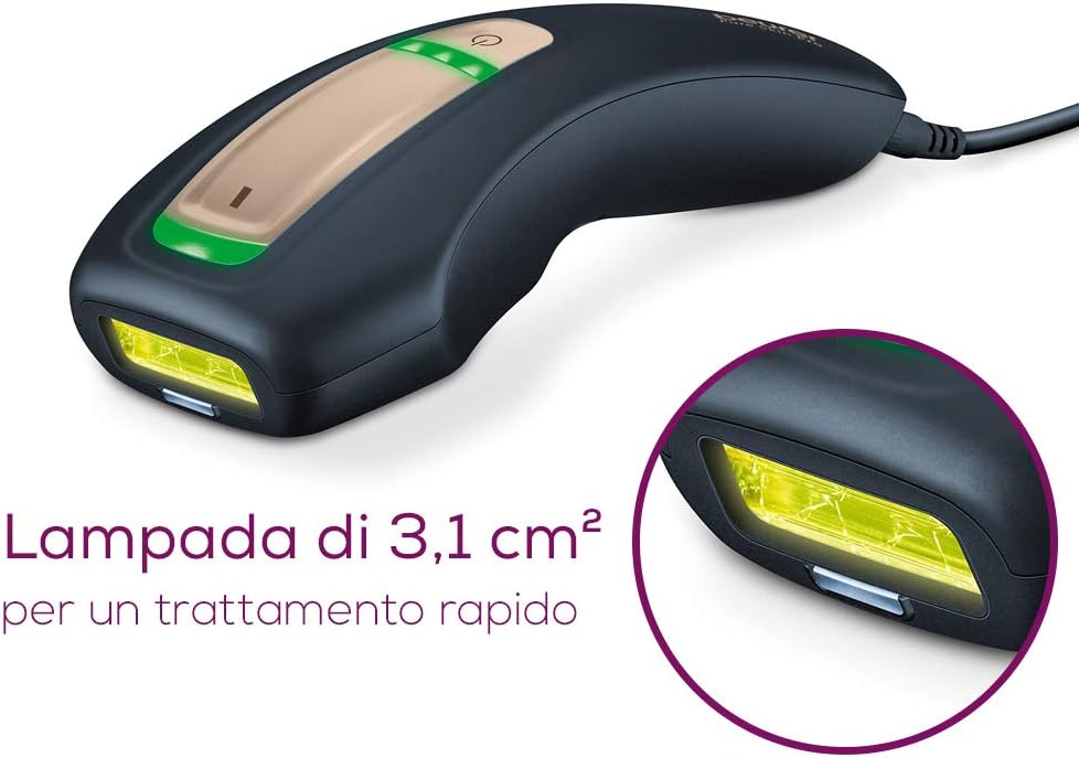 Detalle 2 de Beurer IPL PureSkin Pro 5800 epilatore a luce pulsata 600.000 impulsi 💇♀