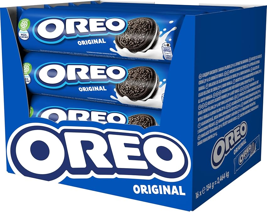 Detalle de Oreo Original Galletas 154 g pack 16