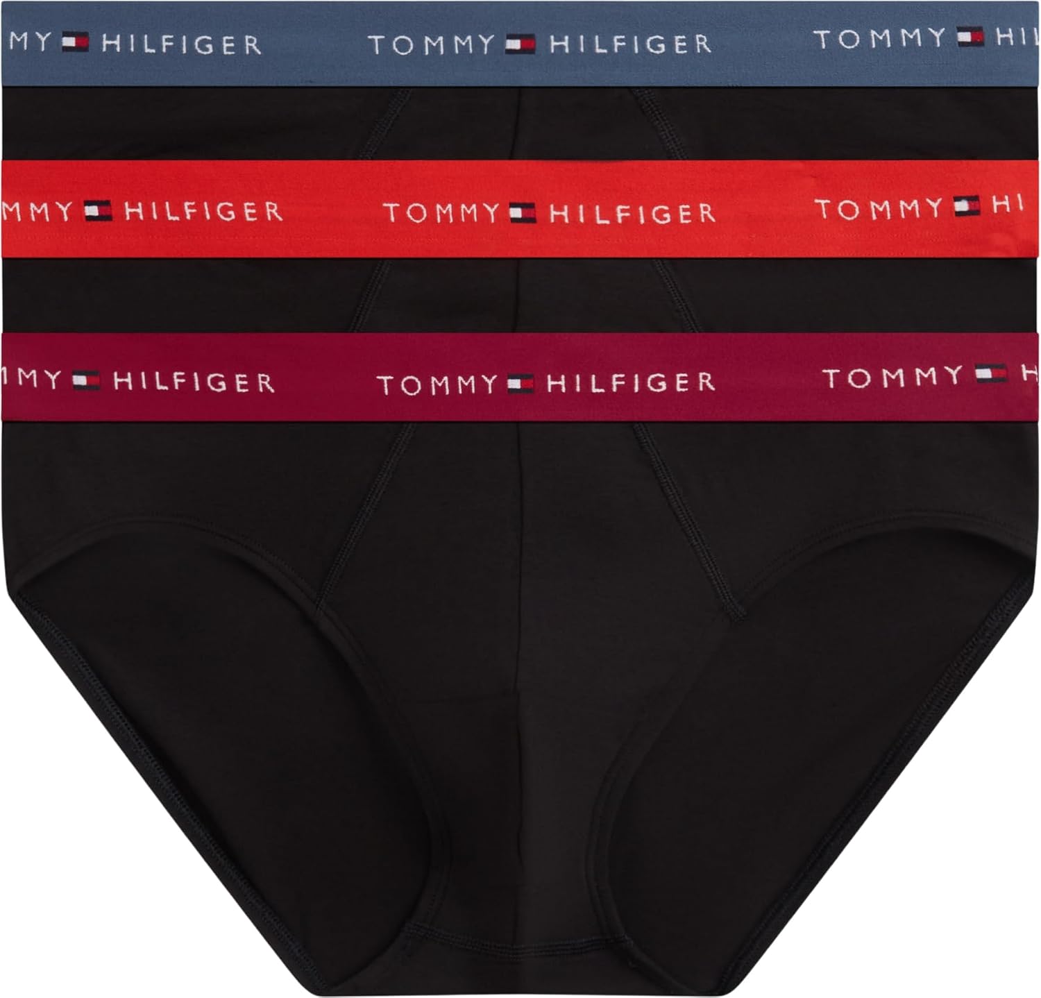 Thumbnail 6 de Tommy Hilfiger Herren 3er Pack Hip Briefs mit Logobund