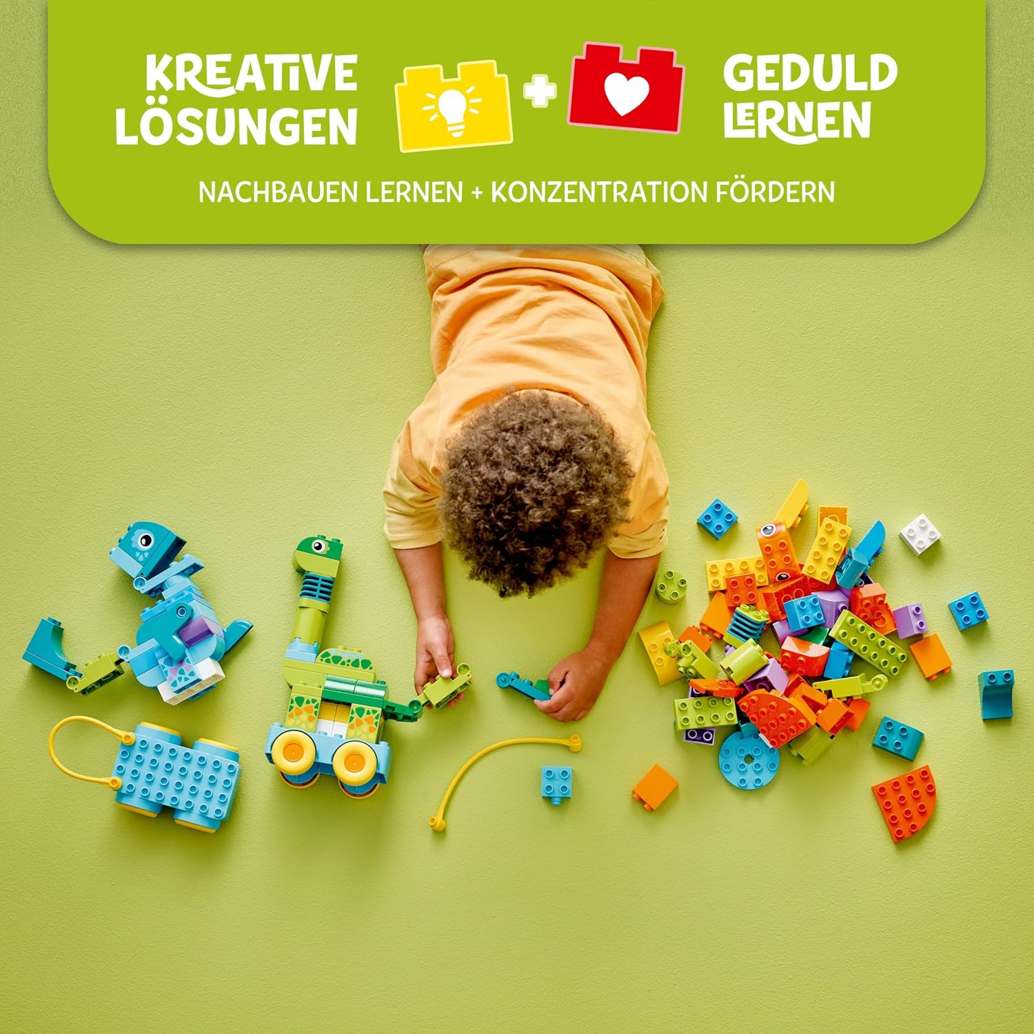 Detalle de LEGO DUPLO 10451 Dinos auf Rädern