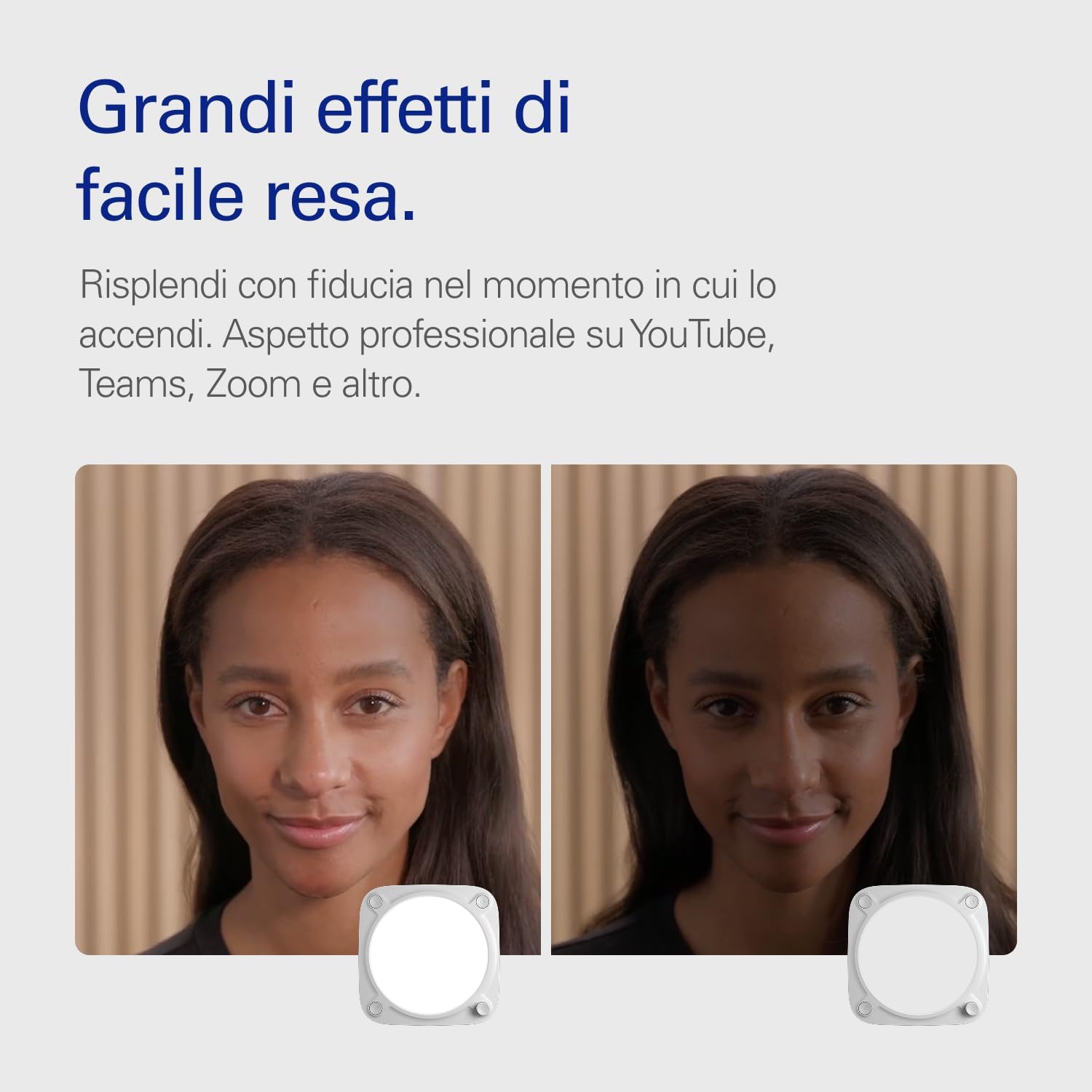 Detalle de Elgato Key Light Neo (Senza Supporto) — Luce LED professionale per videochiamate e streaming