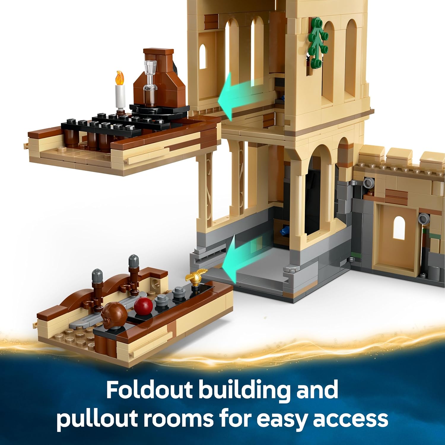 Thumbnail 2 de LEGO Harry Potter Hogwarts Castle: Flying Lessons (76447)