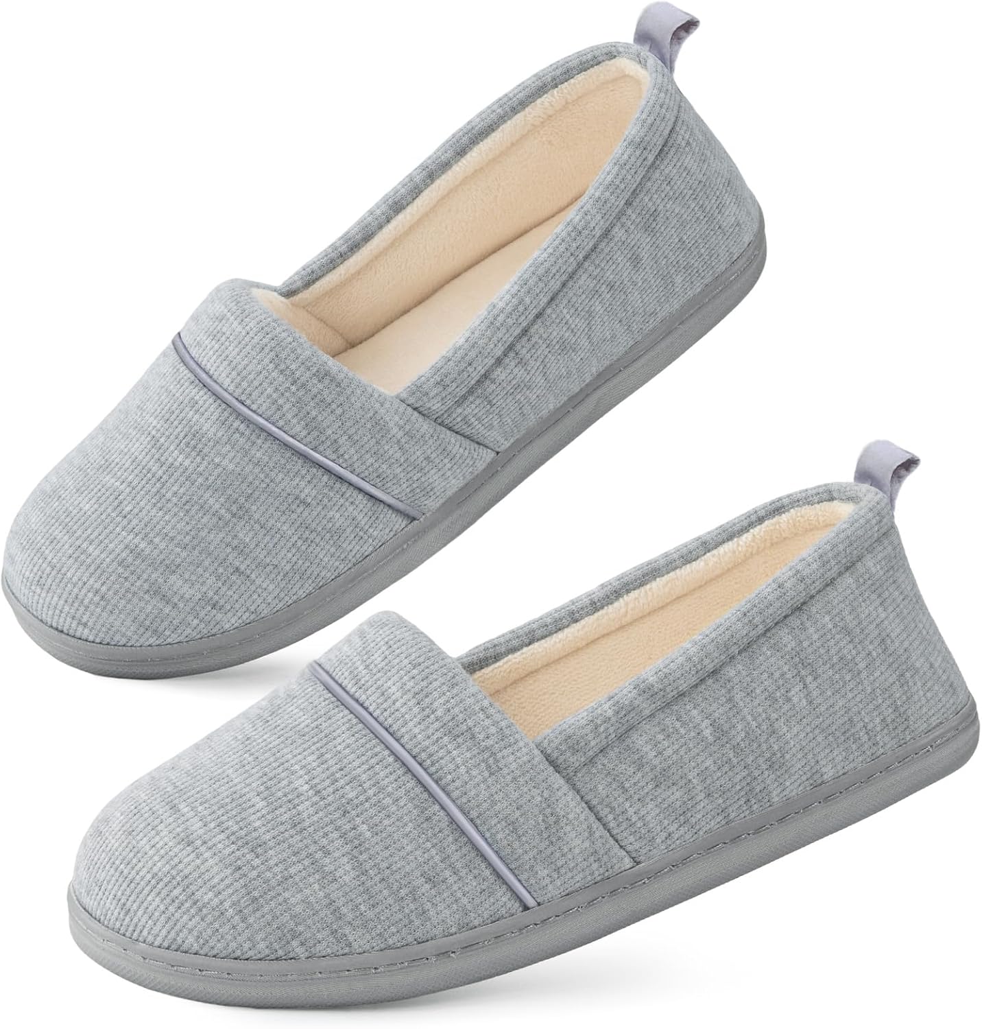 Detalle de EverFoams memory foam house shoes