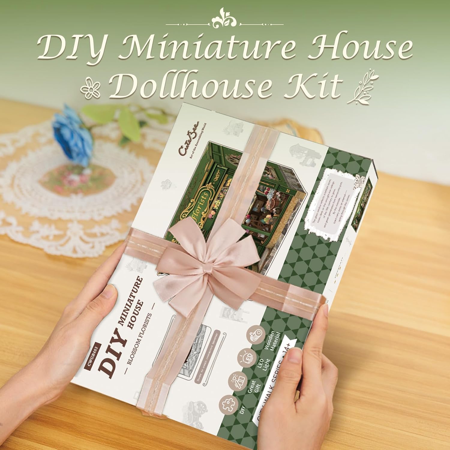 Thumbnail 5 de CUTEBEE Kit Rincón de Libros Casa en Miniatura