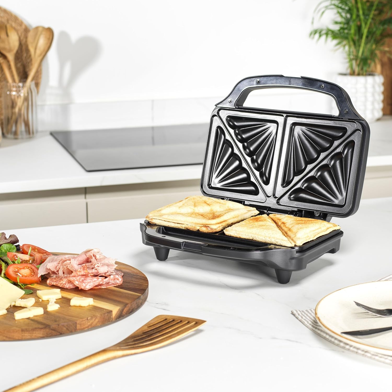 Thumbnail 5 de Salter EK2017 Sandwich Toaster 900W 🍞