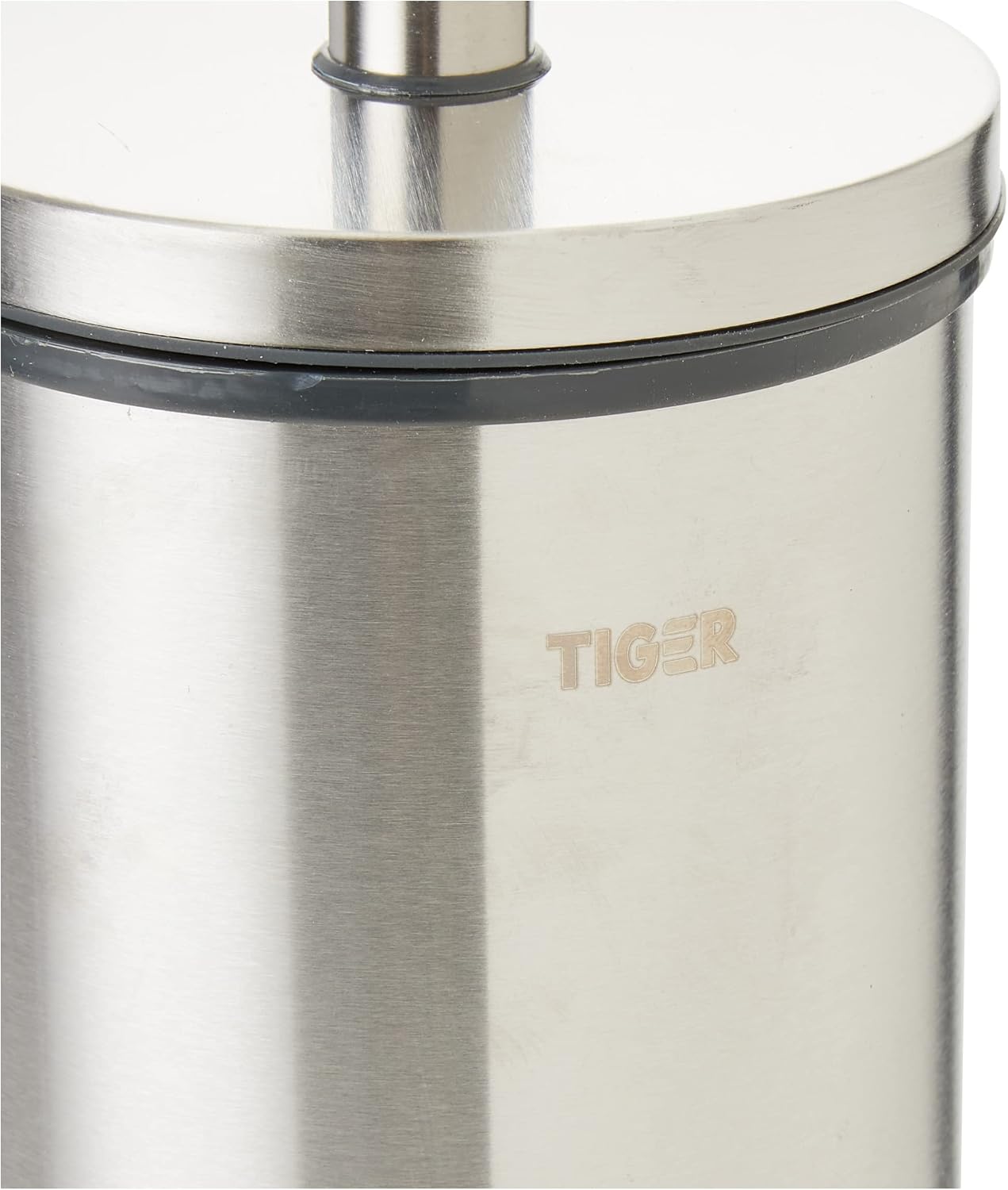 Detalle de Tiger Boston szczotka do WC ze szczotkowanej stali nierdzewnej, z wyjmowanym wkładem