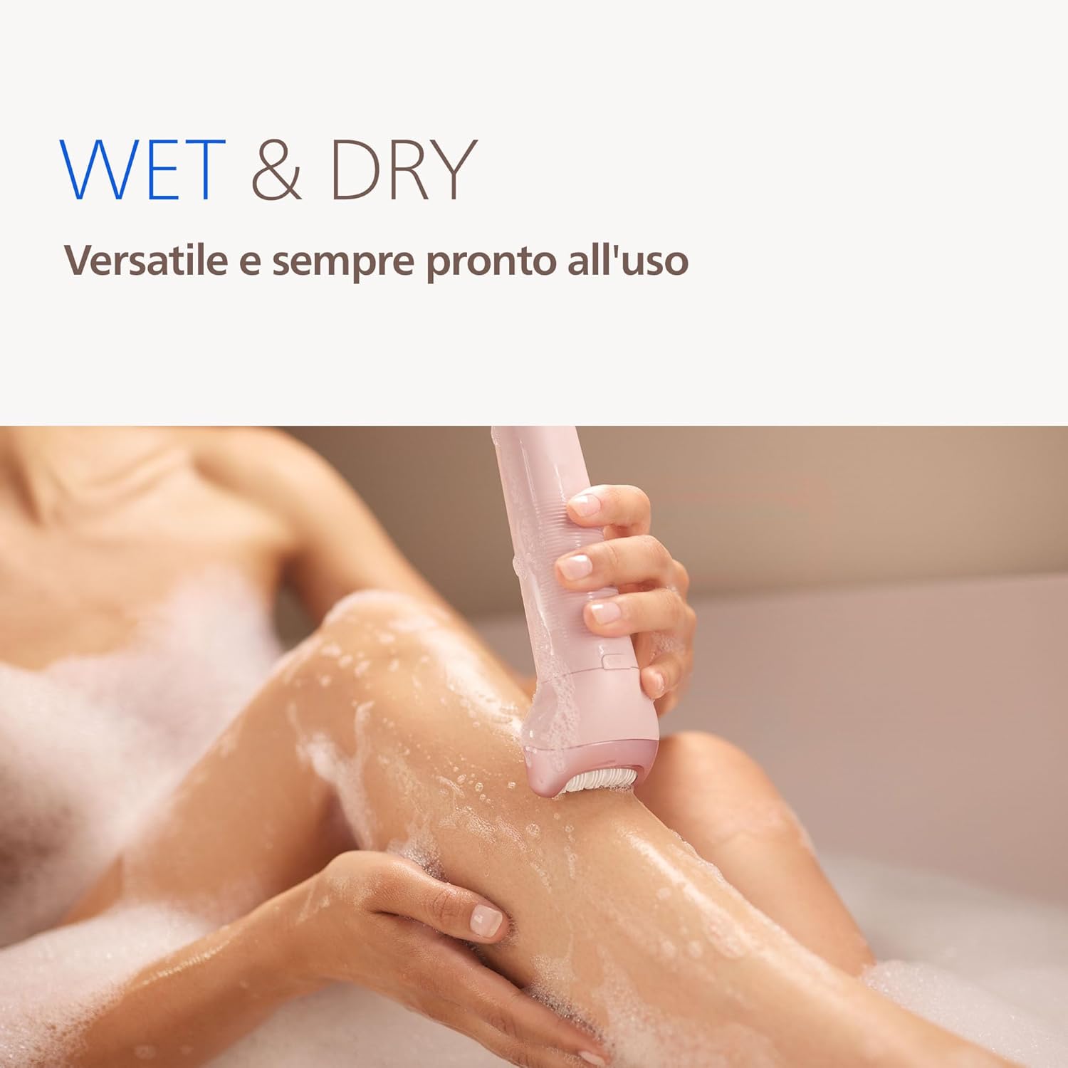 Thumbnail 6 de Philips Epilatore Serie 9000 BRE719/00: epilazione Wet & Dry professionale a casa