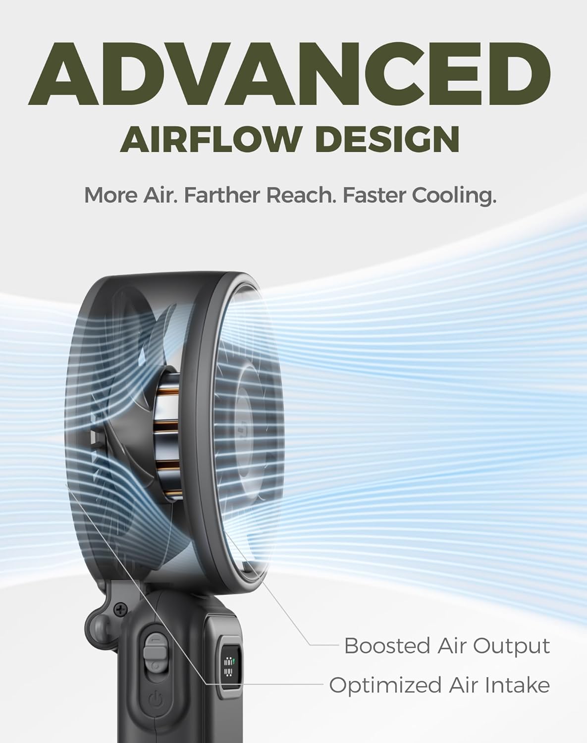 Detalle de Diveblues Turbo Fan 12 hours USB-C portable