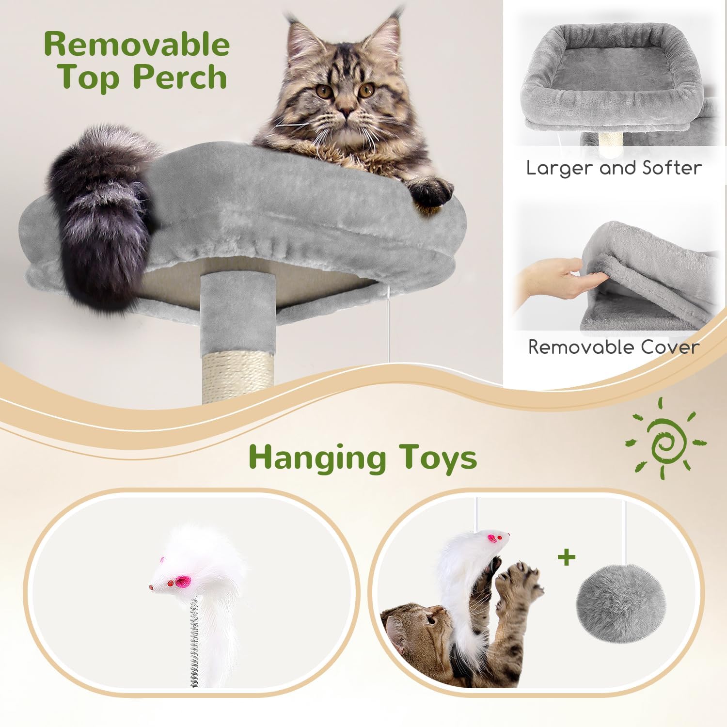 Detalle de Globlazer Cat Tree S68