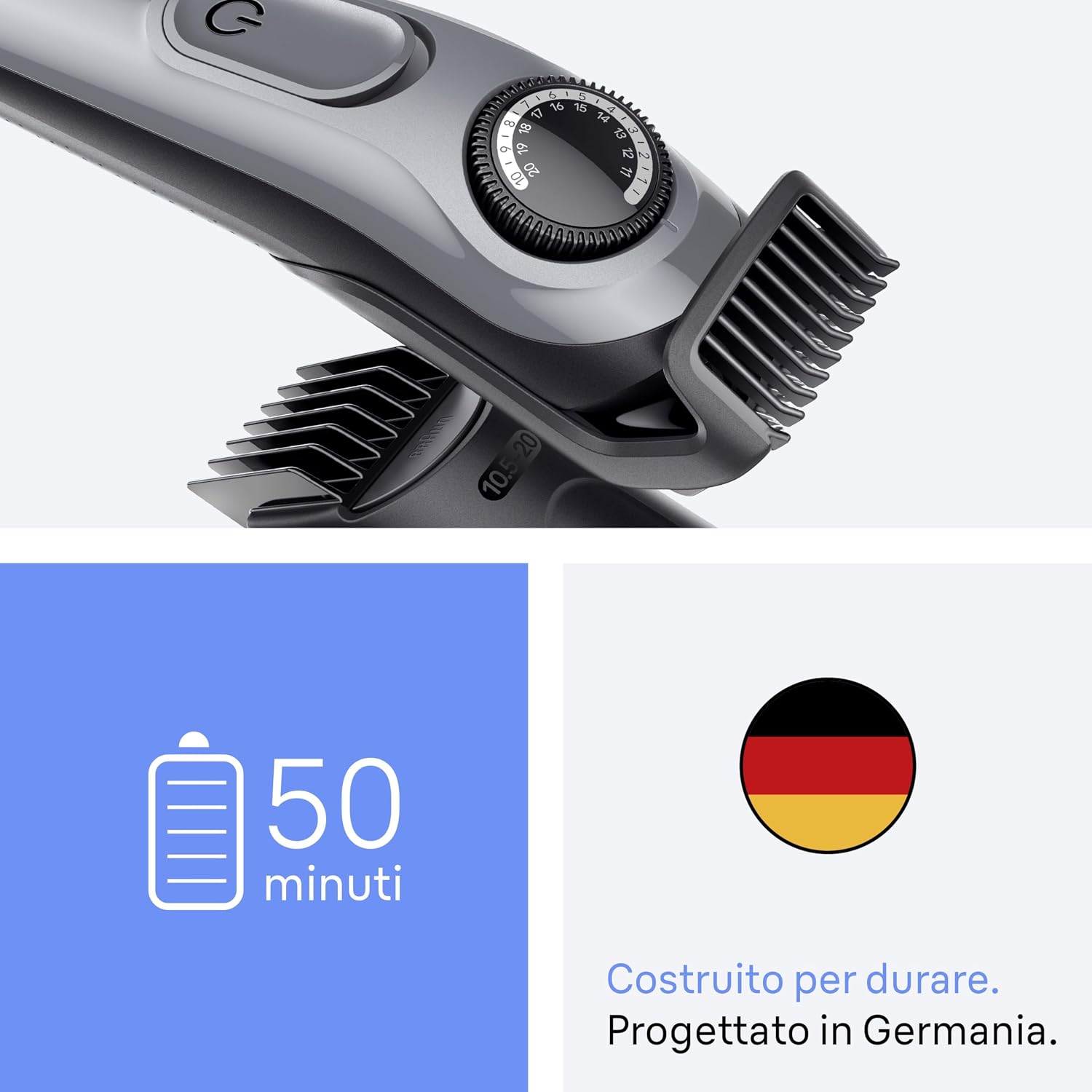 Thumbnail 5 de Braun BT3525 Regolabarba Series 3 50 min, 40 lunghezze