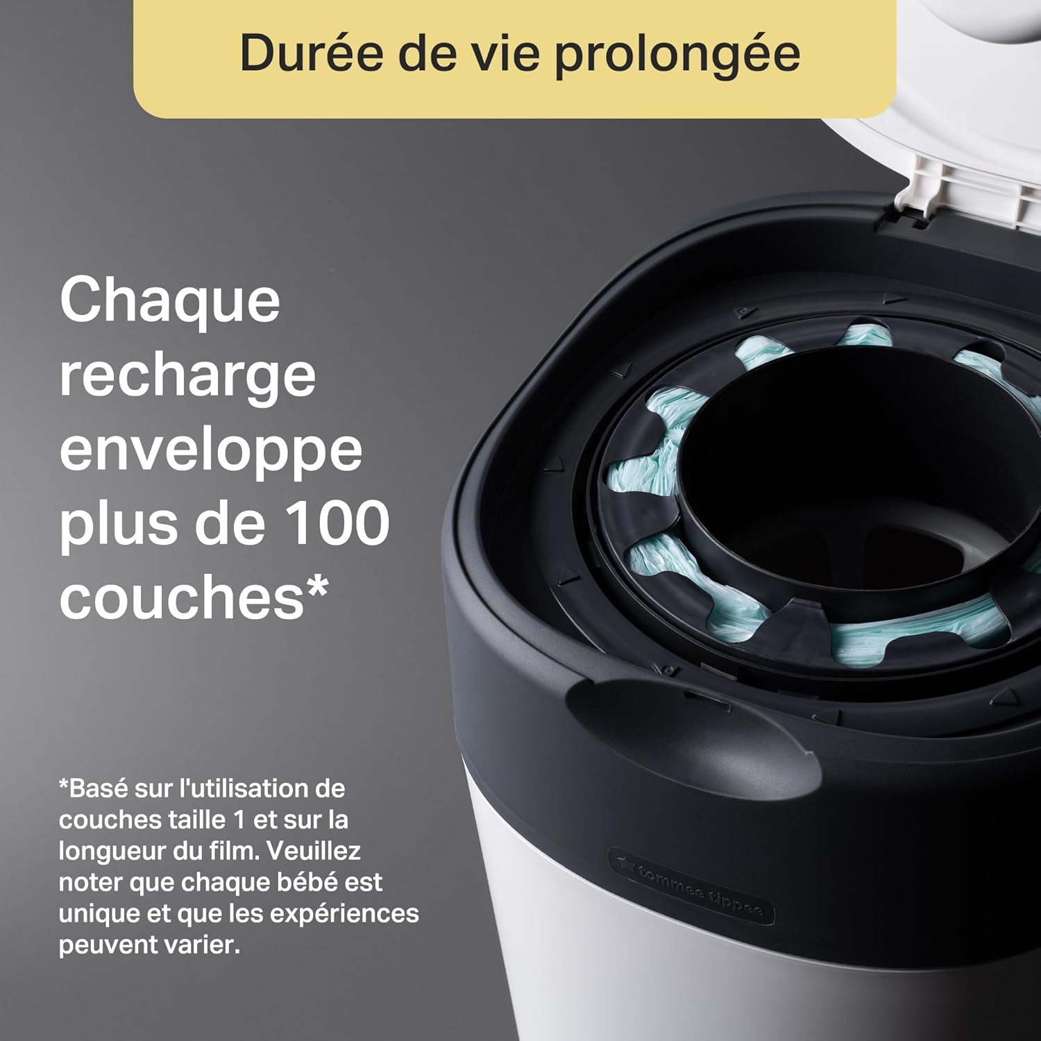 Thumbnail 6 de Tommee Tippee Twist & Click Poubelle 33 couches