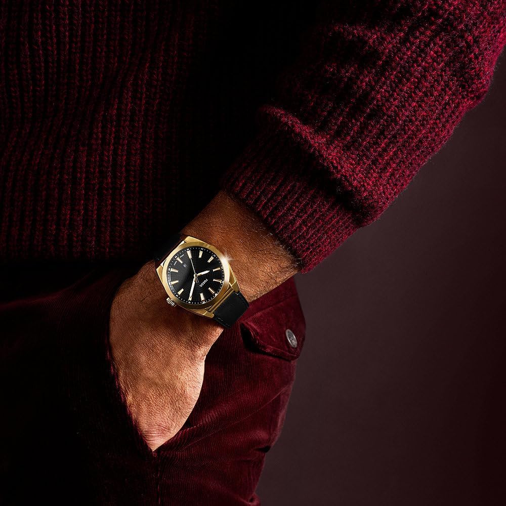 Thumbnail 1 de Fossil Everett Herrenuhr (Quarz, 3 Zeiger, Datum) mit 42-mm-Gehäuse