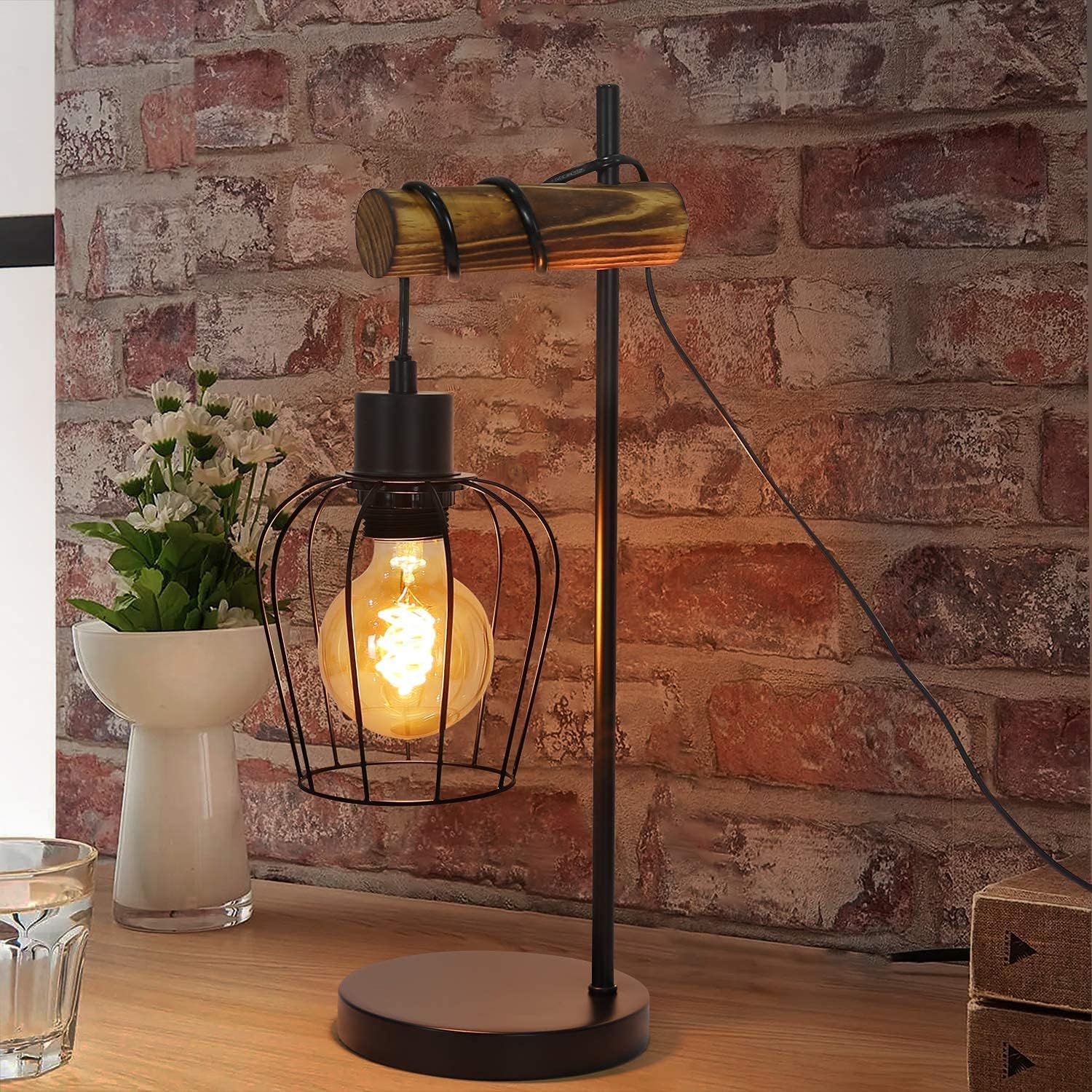 Thumbnail 6 de ZMH Retro Tischlampe 50 cm Vintage
