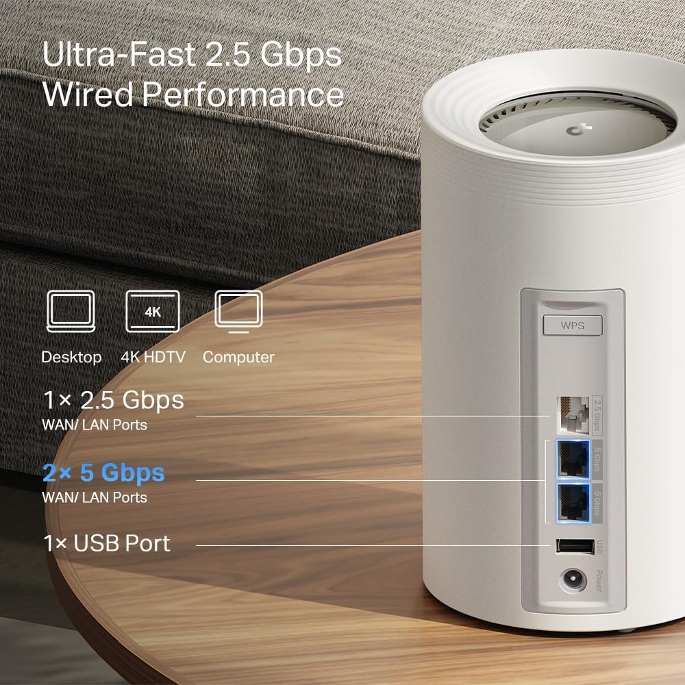Thumbnail 3 de TP-Link Deco BE65 Pro 9.3 Gbps WiFi 7 Mesh