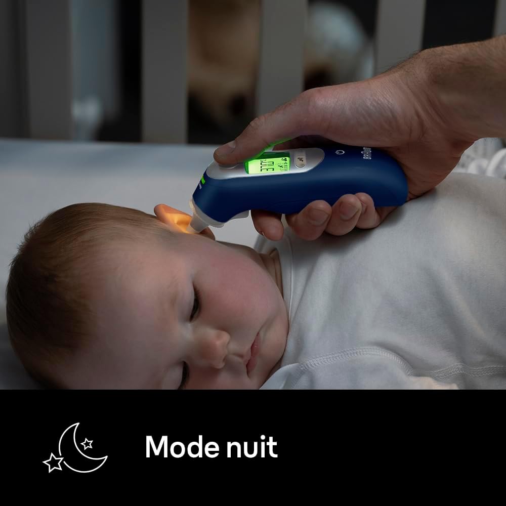 Thumbnail 5 de Braun ThermoScan 7+ connect: thermomètre auriculaire avec suivi via Braun Family Care