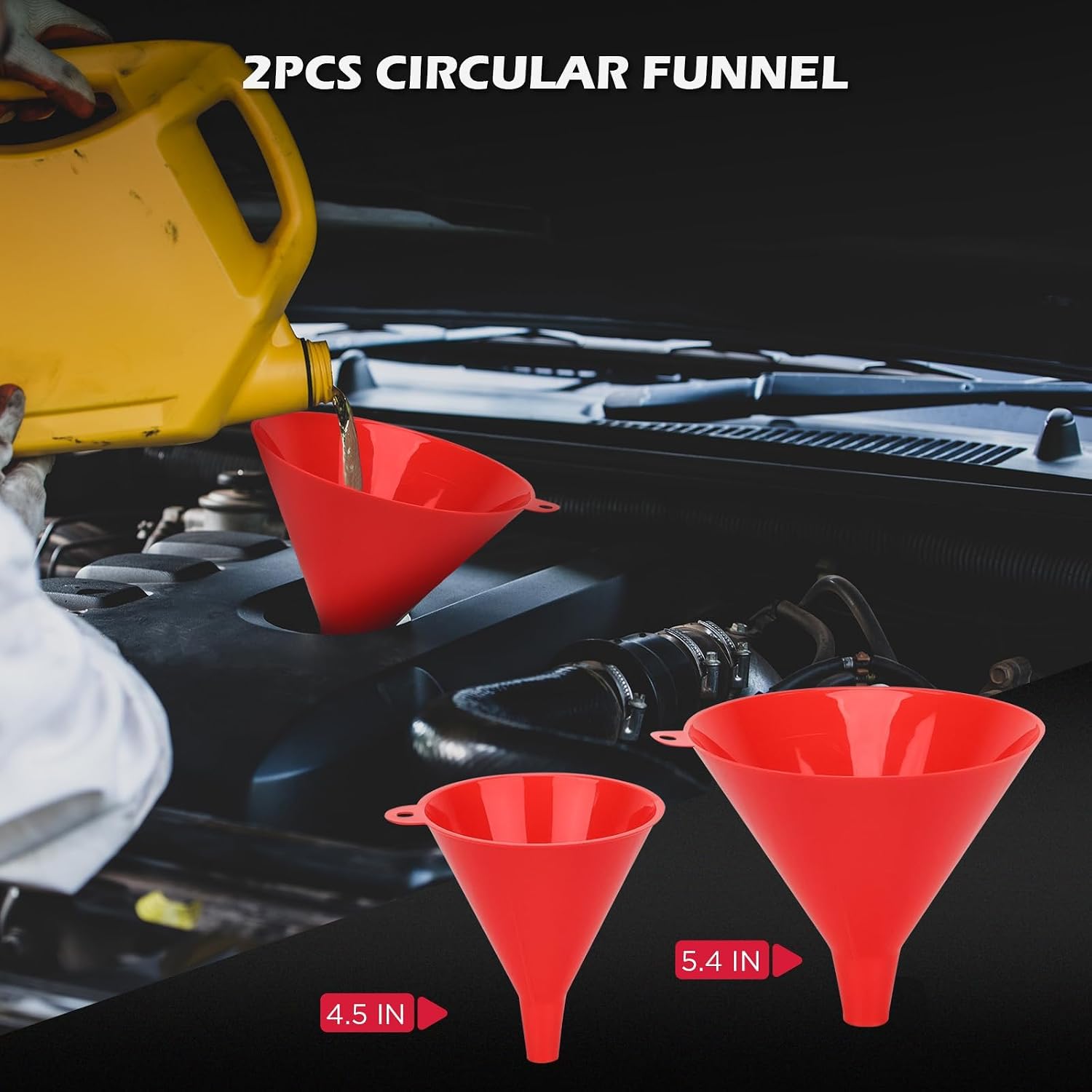 Thumbnail 5 de No-Spill Coolant Filling Funnel Kit 22pc đź›