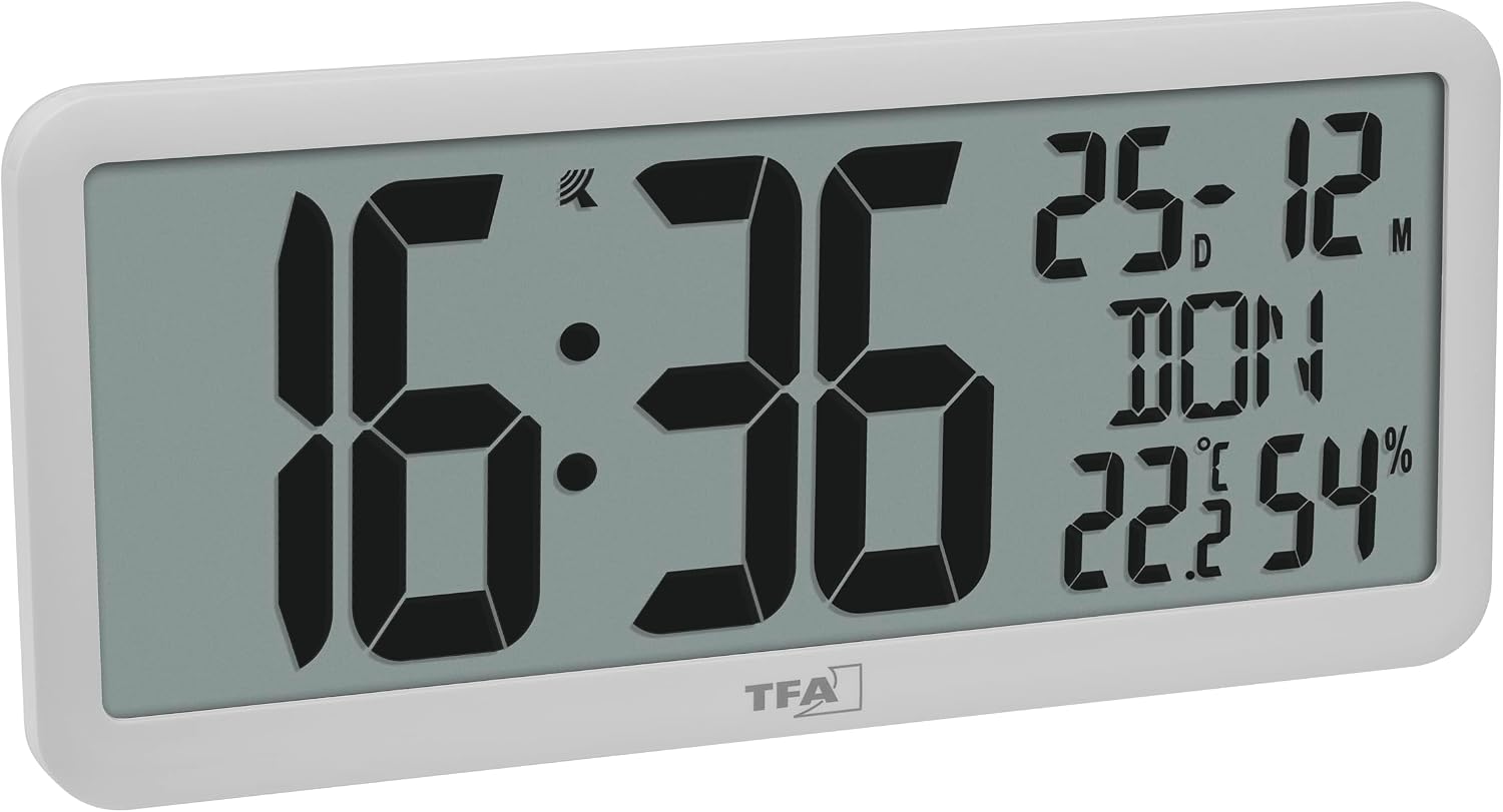 Detalle de TFA Dostmann Horloge Murale XL