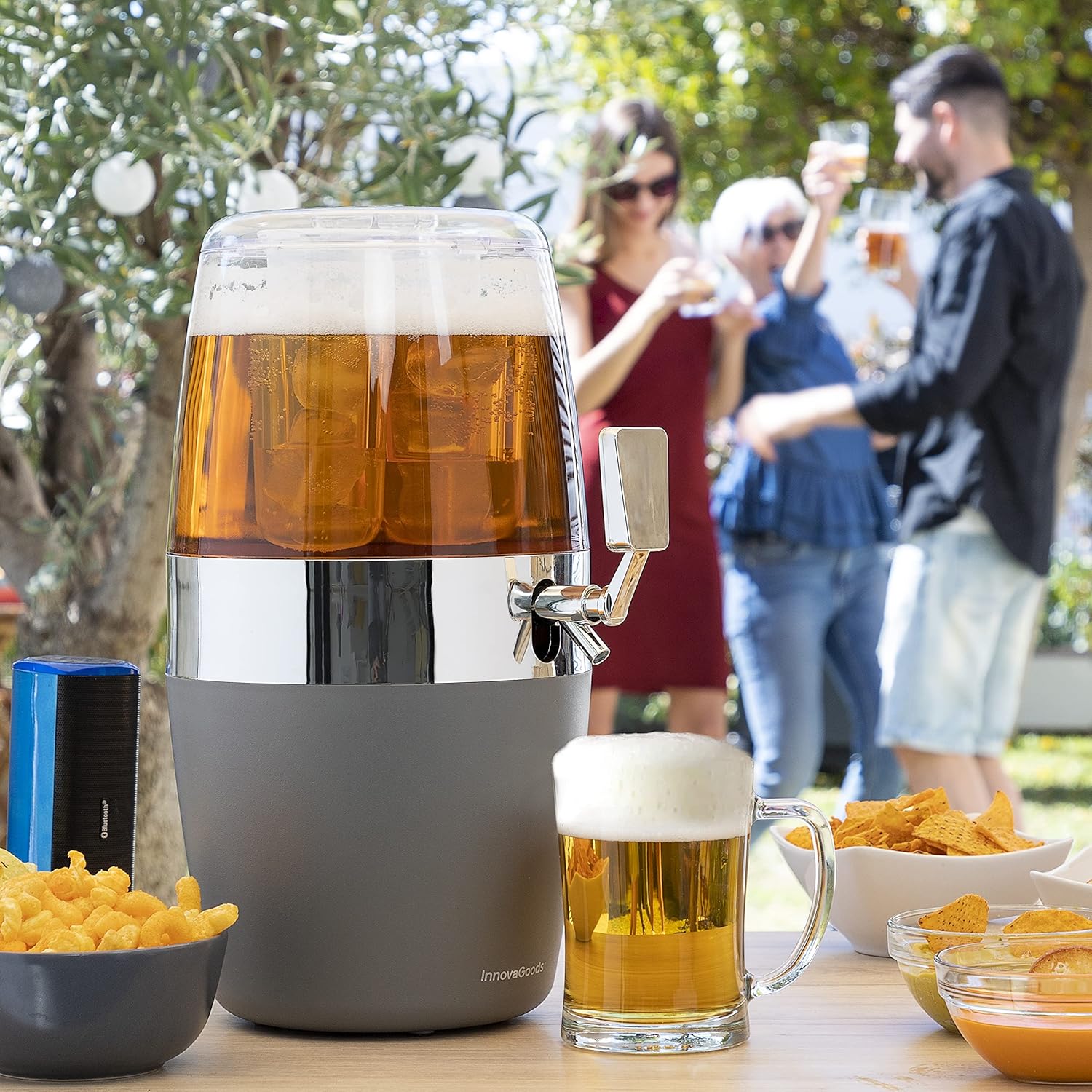 Detalle 1 de InnovaGoods Dispensador de cerveza 4 L