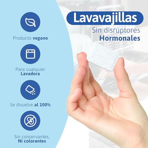 Thumbnail 1 de Natulim Pastillas de Lavavajillas 90 Usos (3 Pack) – Biodegradables y 6 en 1