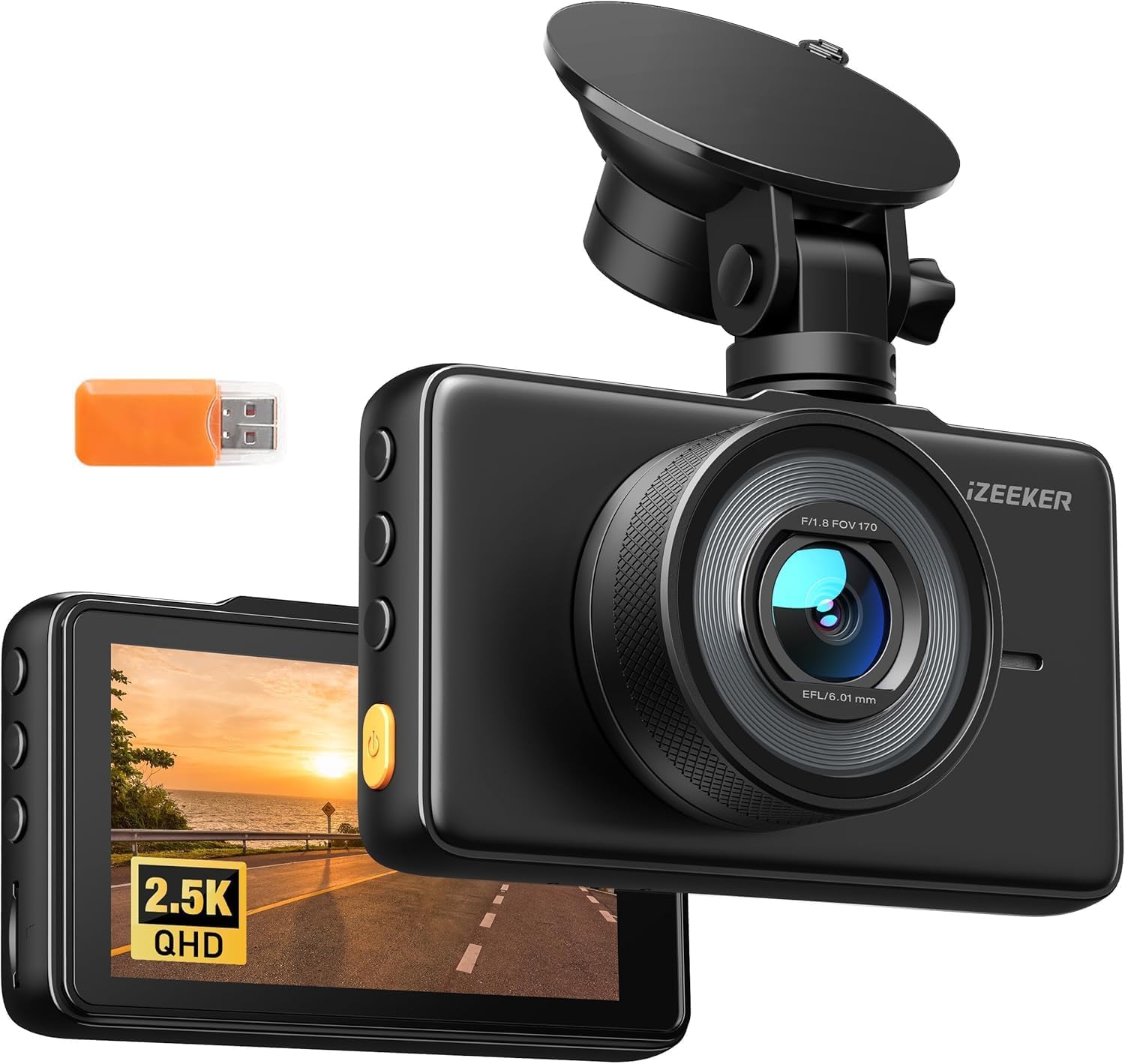 Detalle de iZEEKER Dash Cam 2.5K