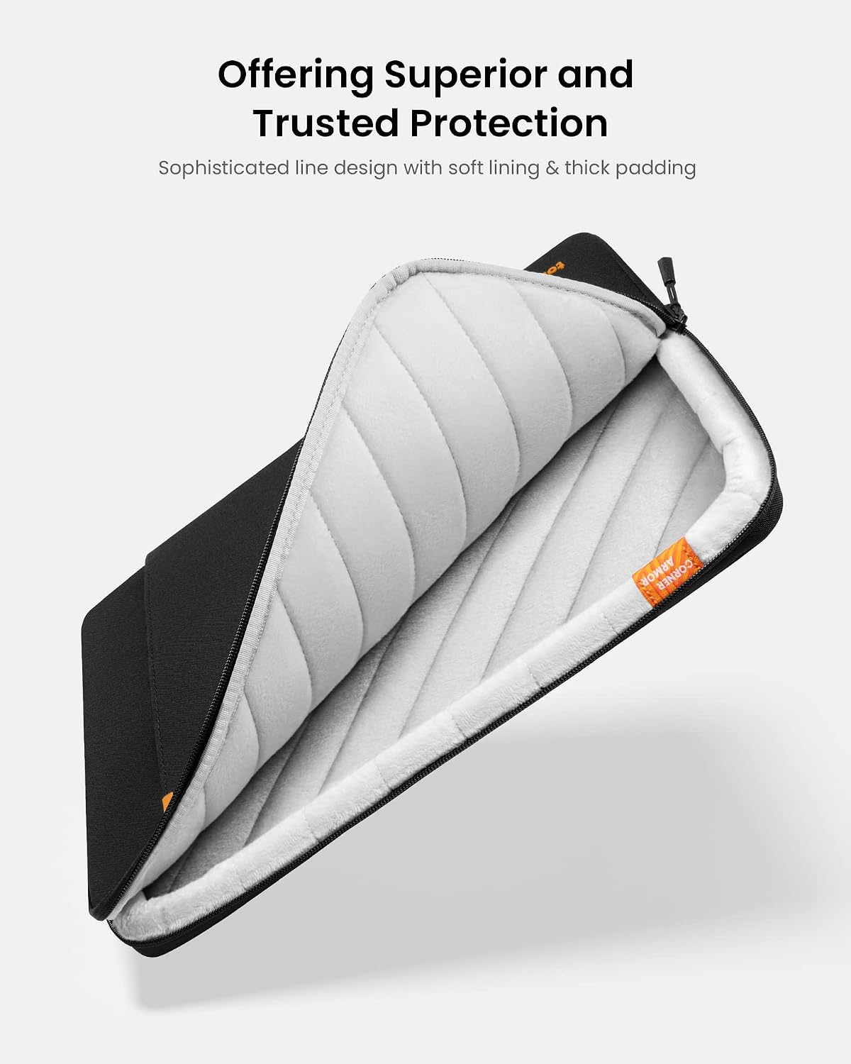Detalle de tomtoc A13-C01D 360° Protective Sleeve for 14-inch MacBook Pro