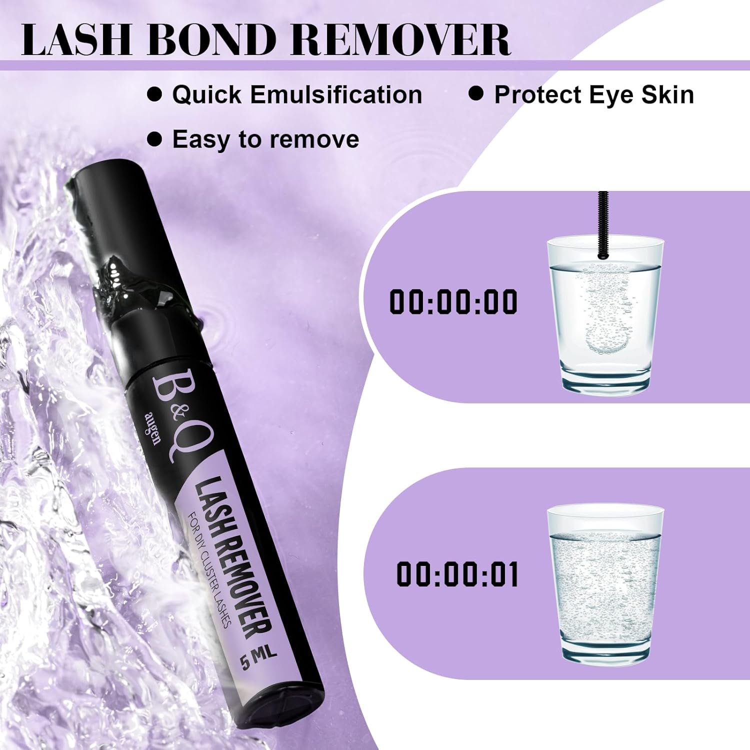 Thumbnail 4 de B&Q Lash Clusters Kit 280PCS (40D 9-16 Mix) DIY Individual Lash Extensions Set
